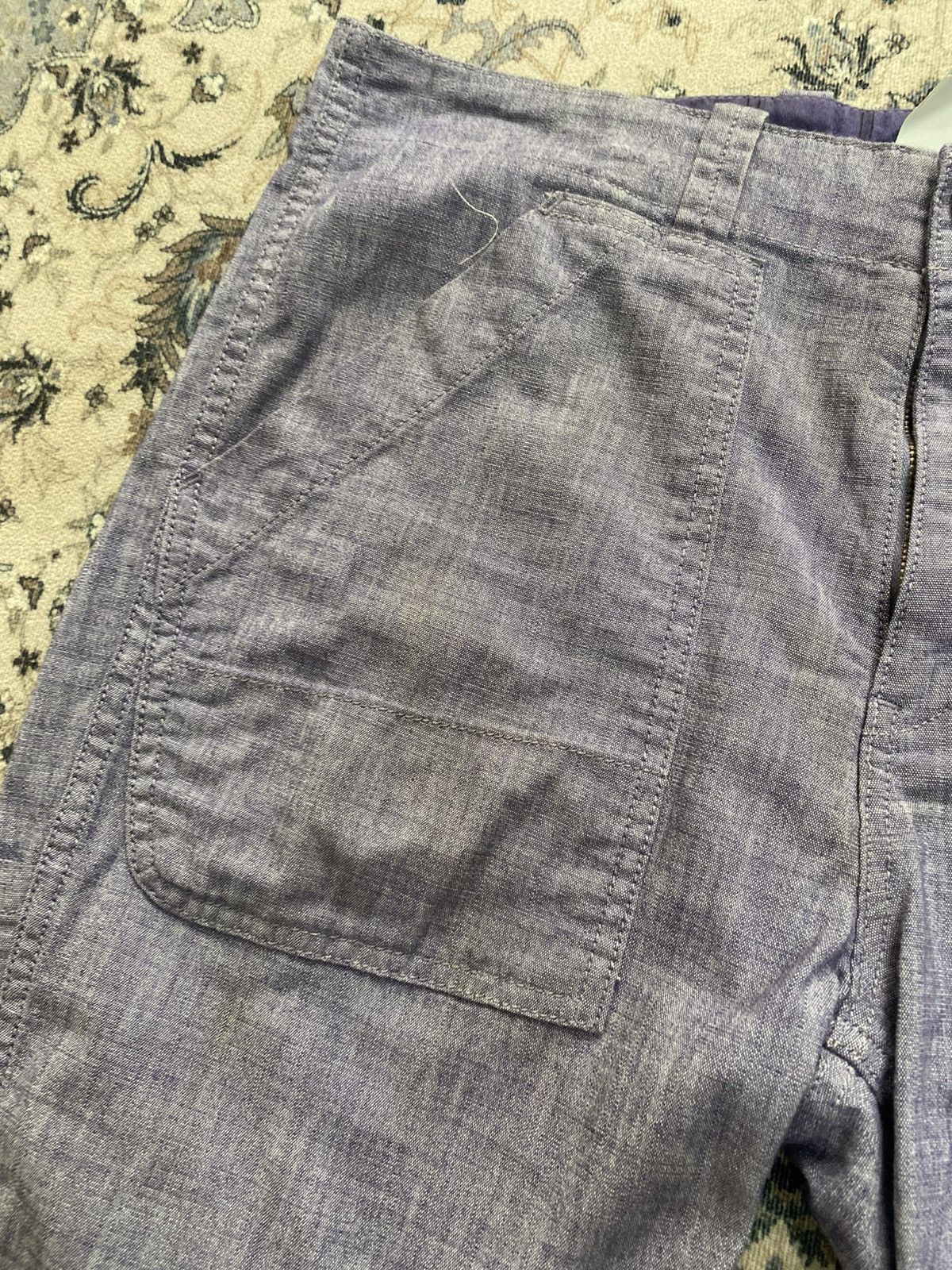 Japanese Brand HAKU JAPAN LINEN PANTS LGB HYSTERIC Size US 35 - 5 Thumbnail