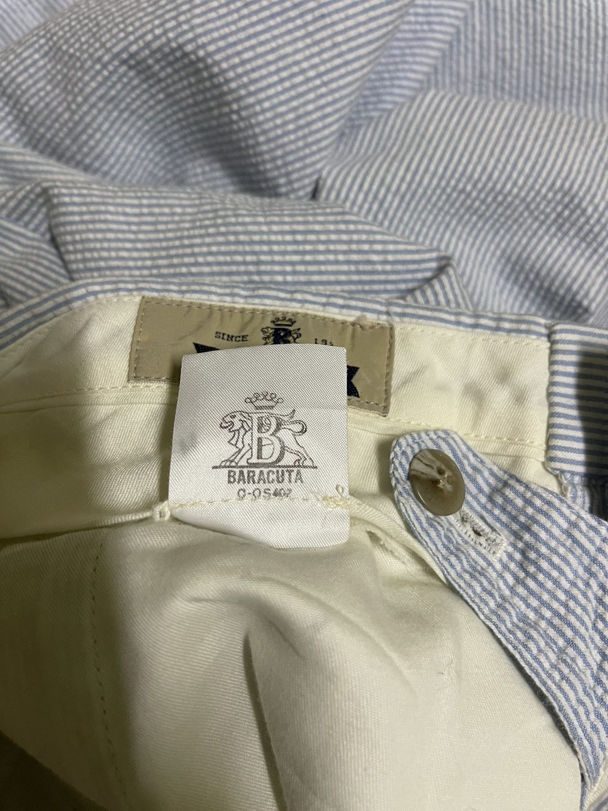 Baracuta Baracuta Striped Pants Side Adjusters Size US 28 / EU 44 - 16 Thumbnail