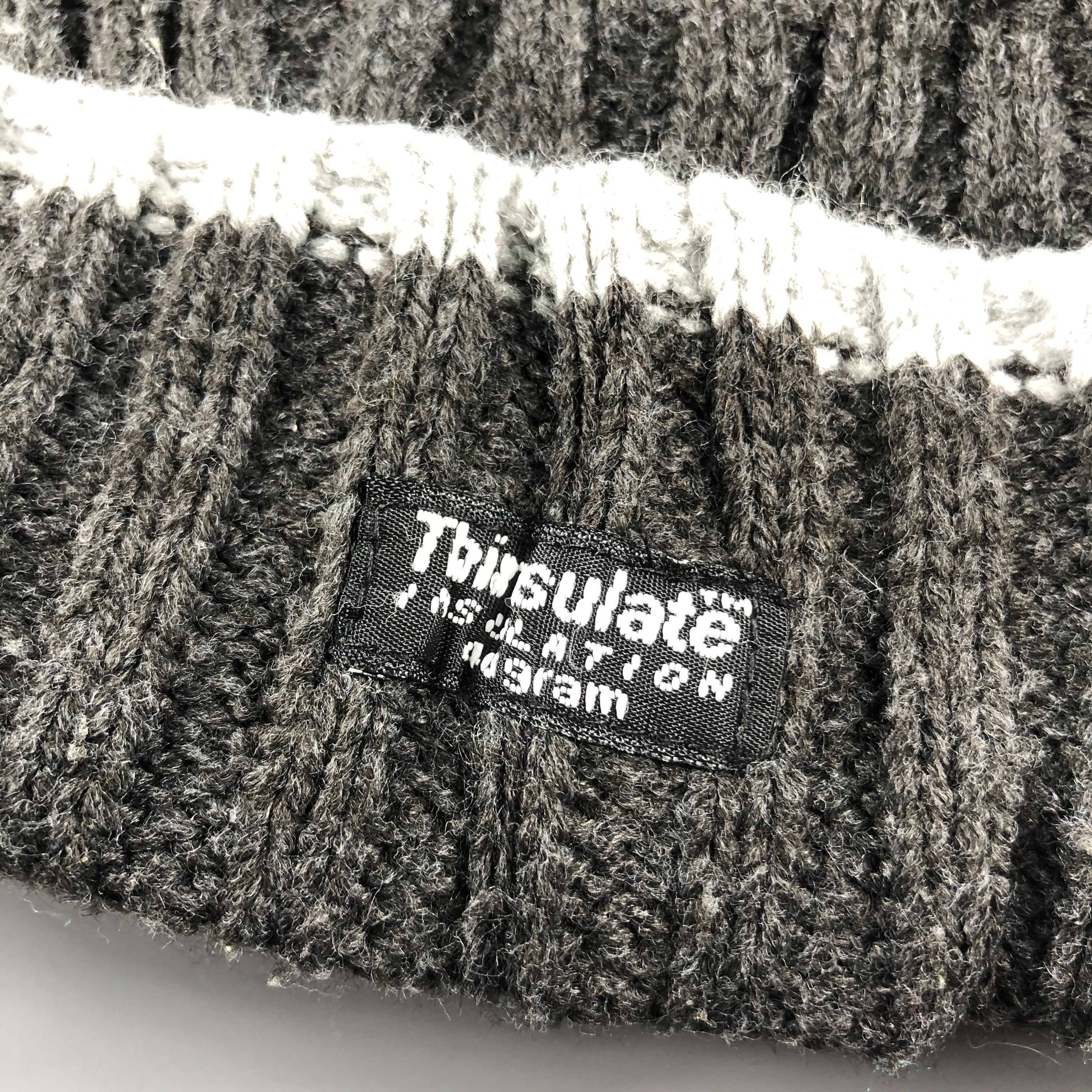 Vintage Thinsulate Cable Knit Bucket Hat Snow Hat Snow Cap -D200 Size ONE SIZE - 4 Thumbnail