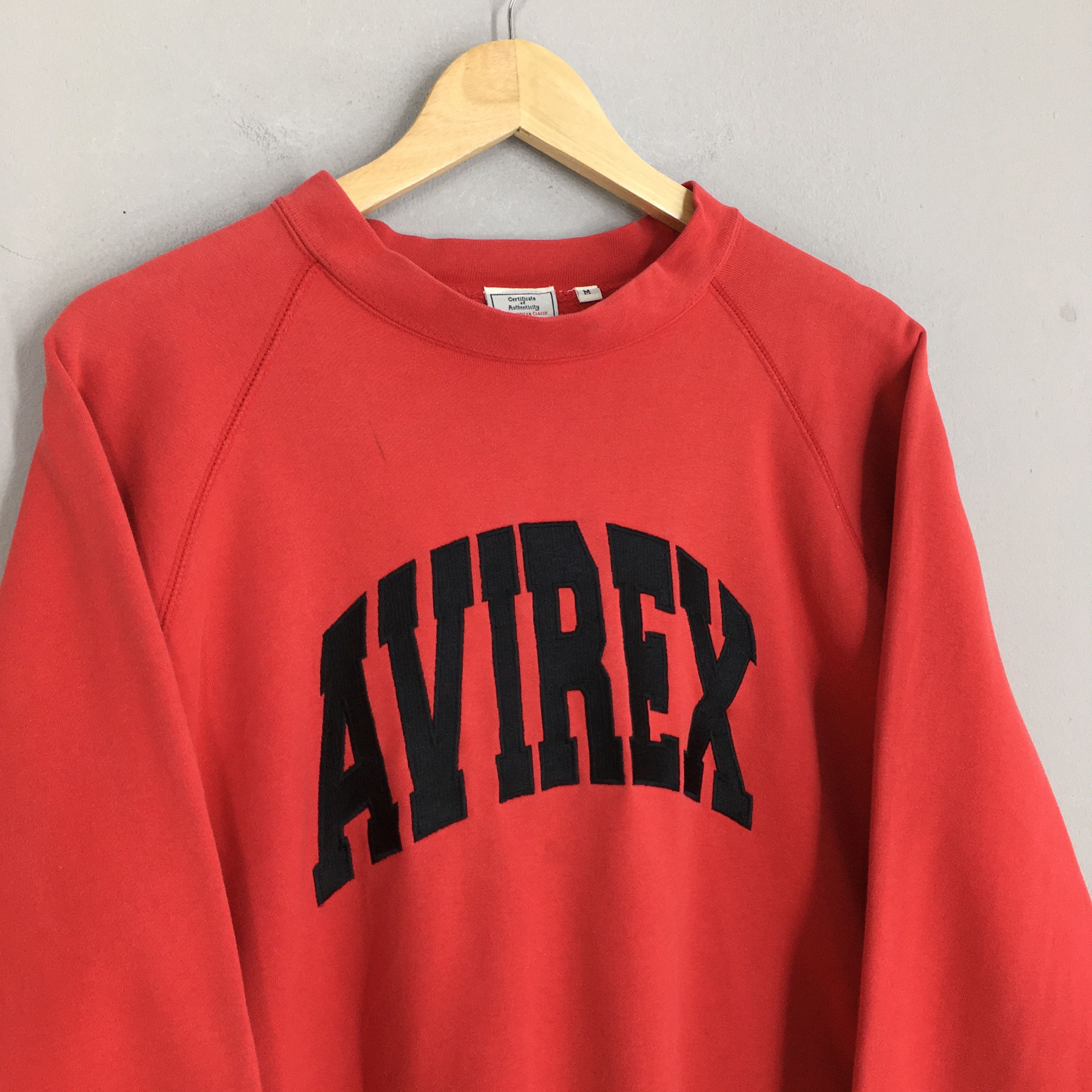 Avirex Vintage 90s Avirex Usa Embroidery Sweatshirt Medium Size US M / EU 48-50 / 2 - 3 Thumbnail