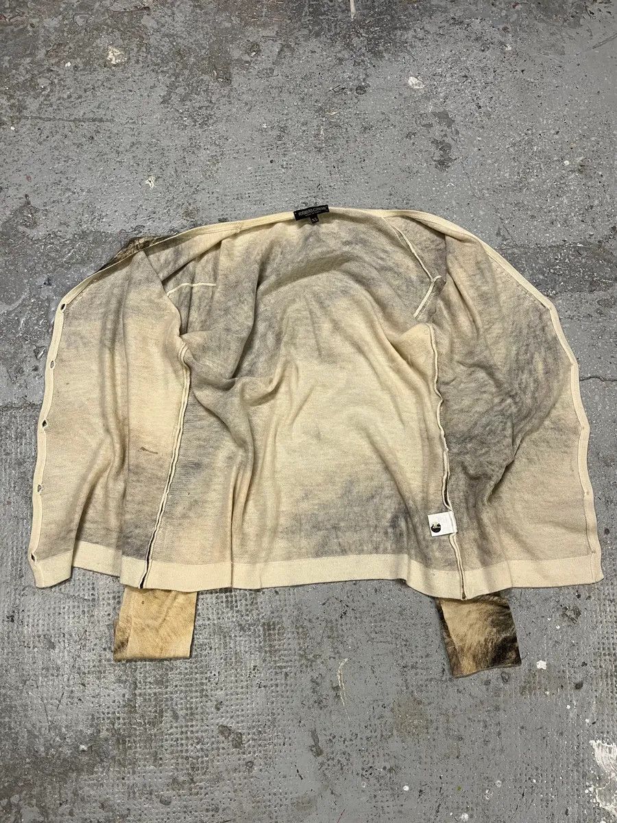 Roberto Cavalli × Vintage FW1999 Roberto Cavalli Fur Effect Cardigan (M/L) Size M / US 6-8 / IT 42-44 - 5 Thumbnail