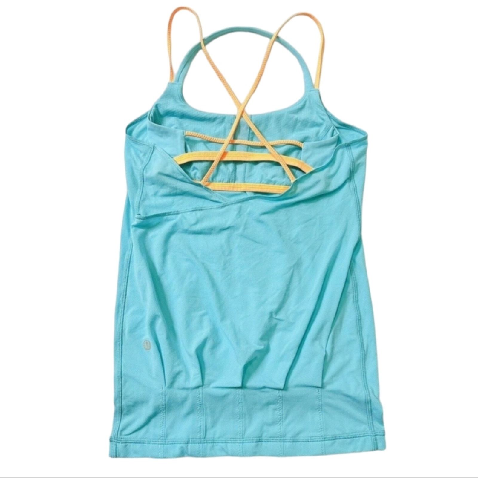 Lululemon Lululemon Flow & Go TankAngel Blue / Creamsicle Pop 4 Size S / US 4 / IT 40 - 11 Thumbnail