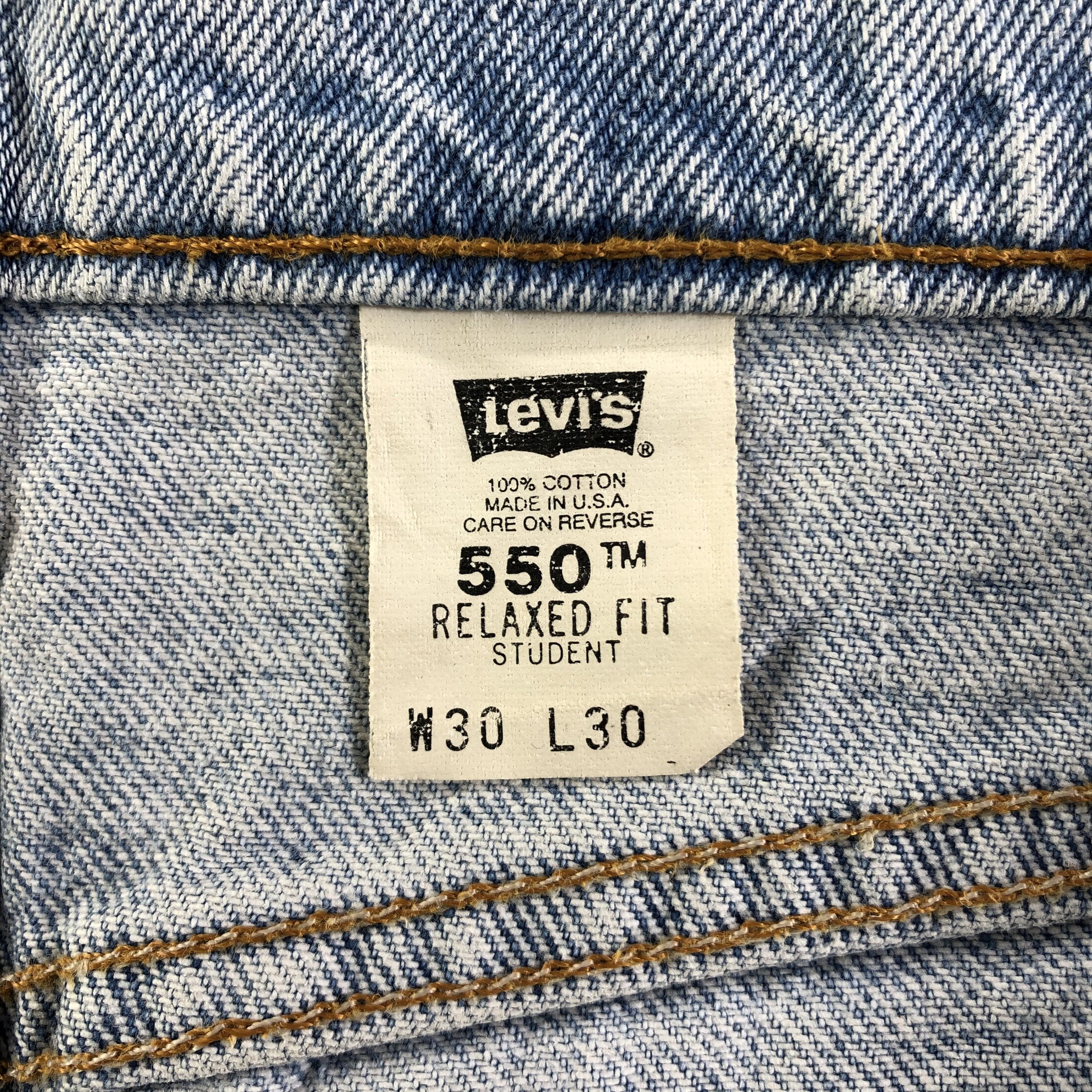 Levi's × Vintage Vintage Light Wash Levis 550 Jeans-JM3308 Size US 28 / EU 44 - 10 Thumbnail