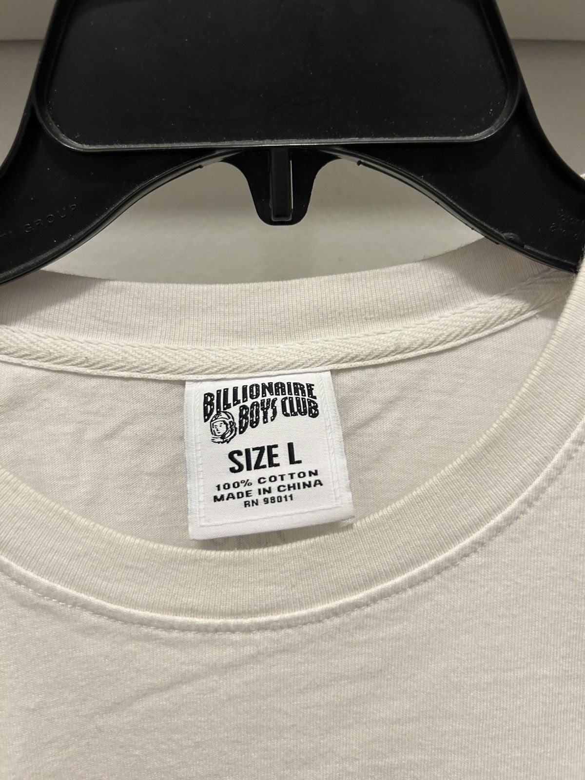 Billionaire Boys Club BBC White Tee Size US L / EU 52-54 / 3 - 3 Thumbnail