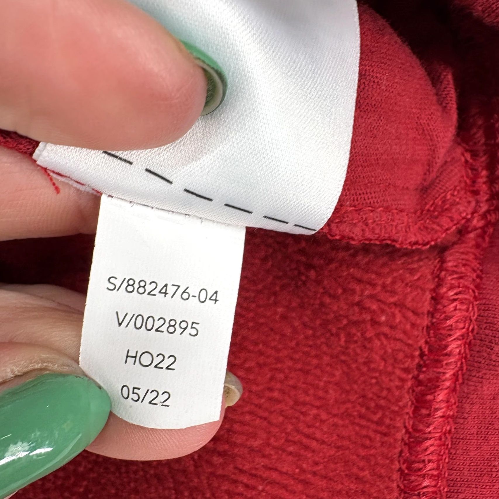 Athleta Athleta Sweatshirt Womens Small Red Cowl Neck Fleece Cozy Karma II Pullover Pocket Zipper Size S / US 4 / IT 40 - 7 Thumbnail