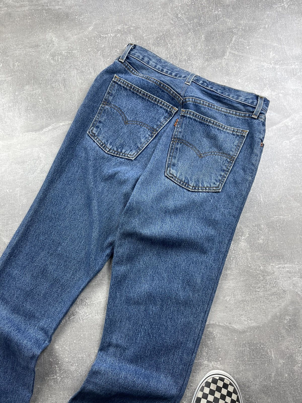 Levi's Vintage Clothing × Vintage Levi’s 615 Guide Straight Slim Fit Jeans Made In Belgium Size US 34 / EU 50 - 3 Thumbnail