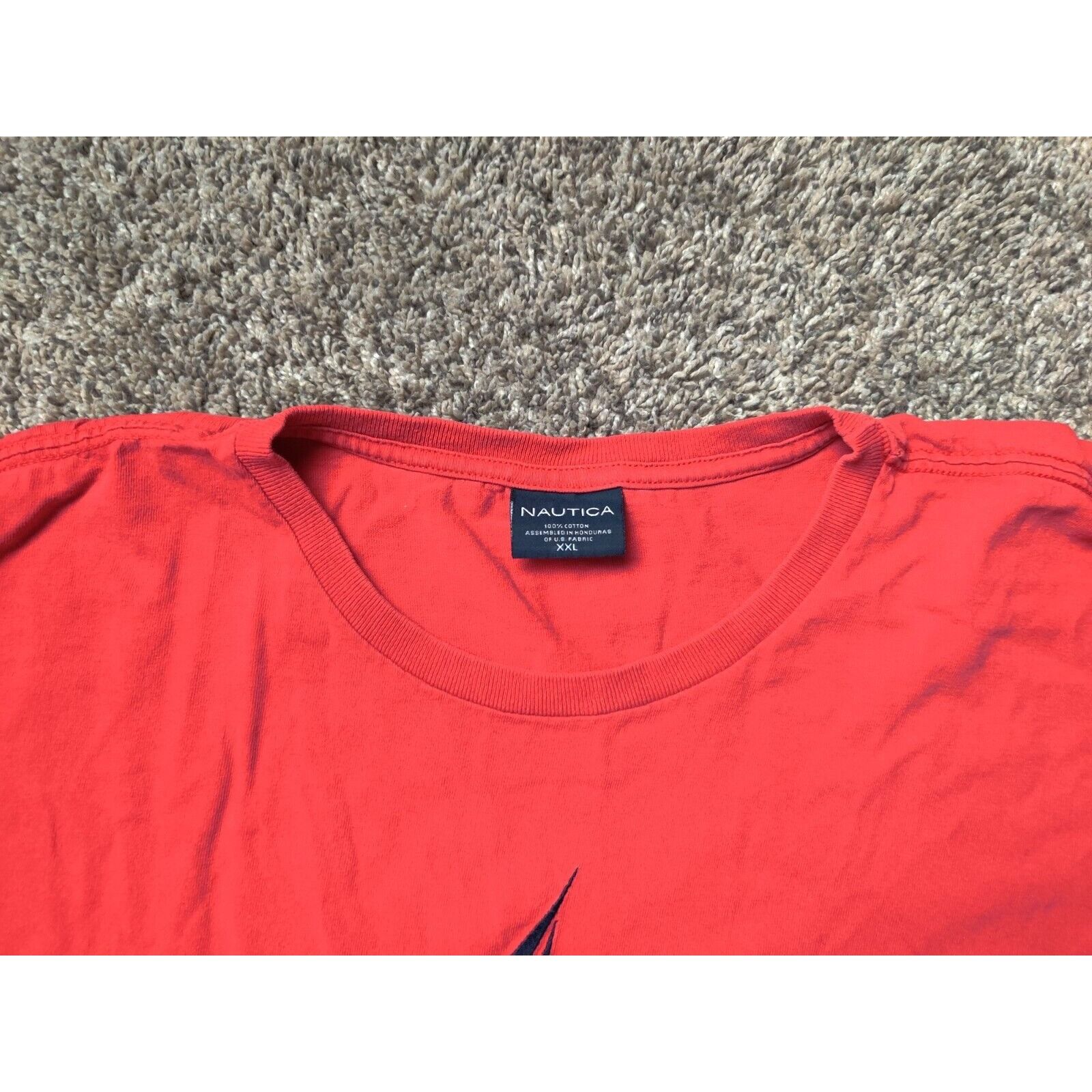 Nautica Nautica Shirt Adult Mens 2XL XXL Red Black Embroidered Size US XXL / EU 58 / 5 - 3 Thumbnail