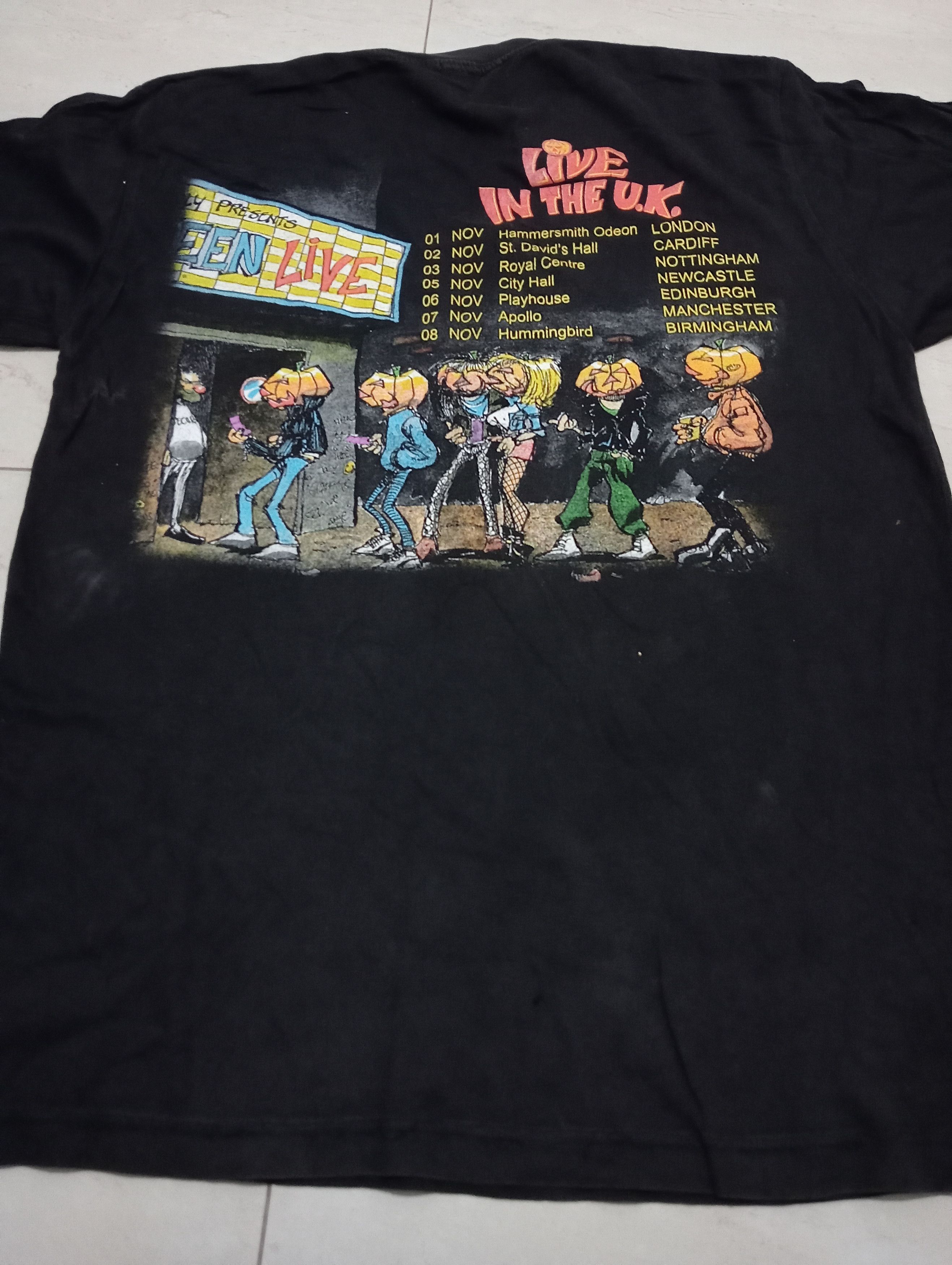 Vintage helloween x vintage x tour 89 Size US M / EU 48-50 / 2 - 10 Thumbnail