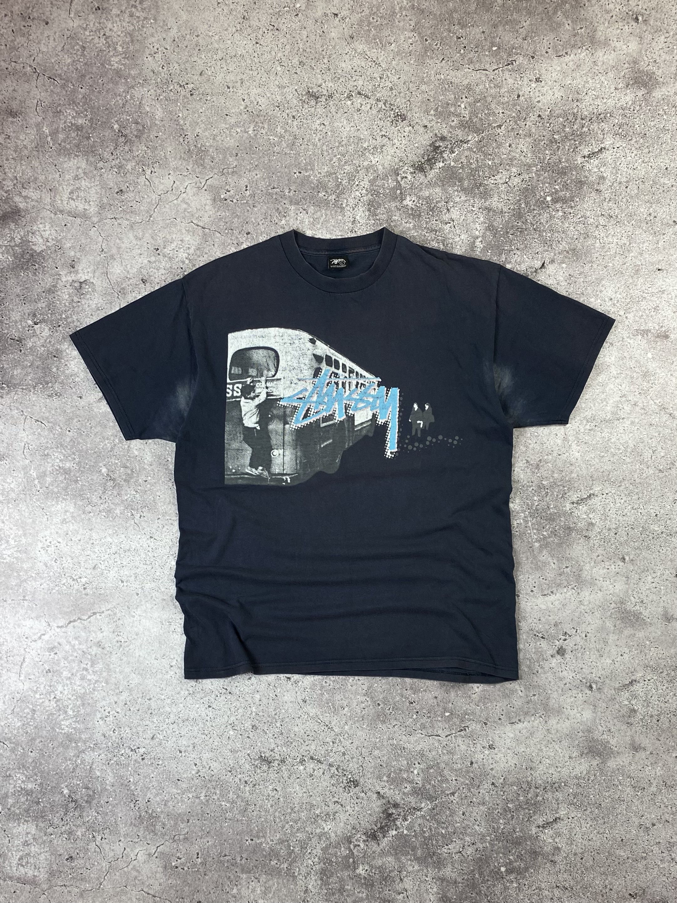 Streetwear × Stussy × Vintage RARE Vintage 90s STUSSY Train  