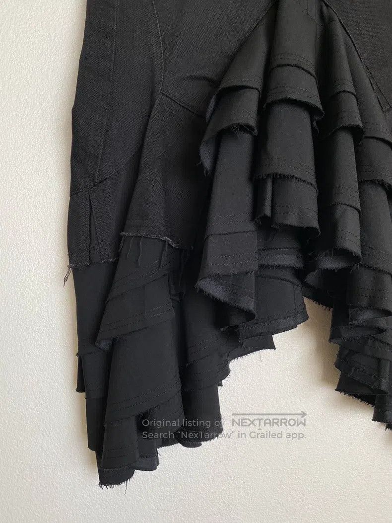 Junya Watanabe Junya Watanabe size M Extra heavy multi-wool ripped patchw Size 23" - 4 Thumbnail