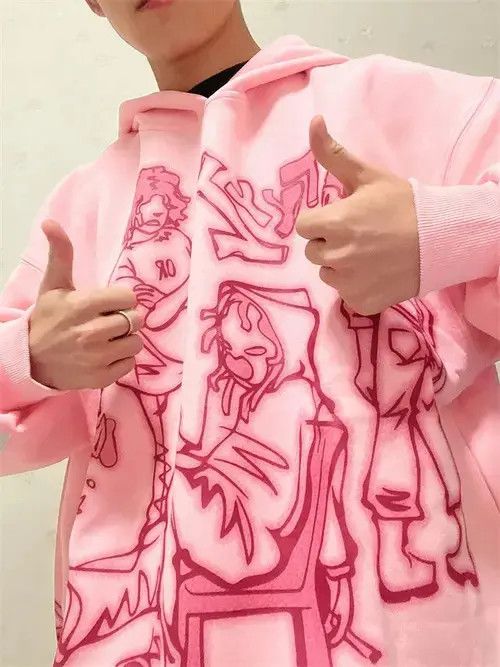 Other Streetwear Japanese Anime Cartoon Print Size US M / EU 48-50 / 2 - 1 Thumbnail