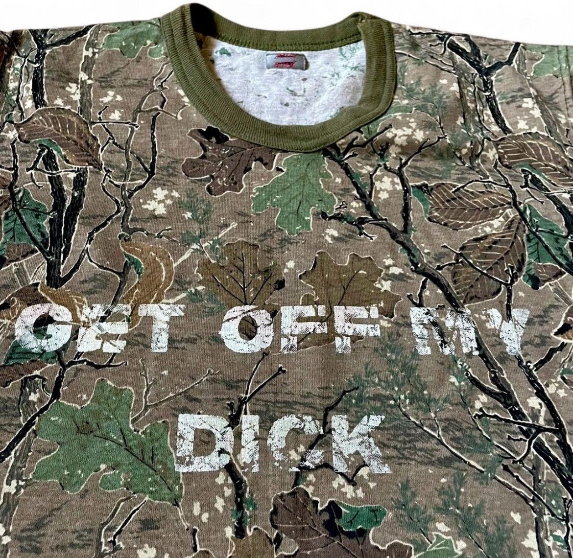 Band Tees *RARE* SEXY TANK TOP GET OFF MY DICK REALTHREE PORNO STAR Size US M / EU 48-50 / 2 - 3 Thumbnail
