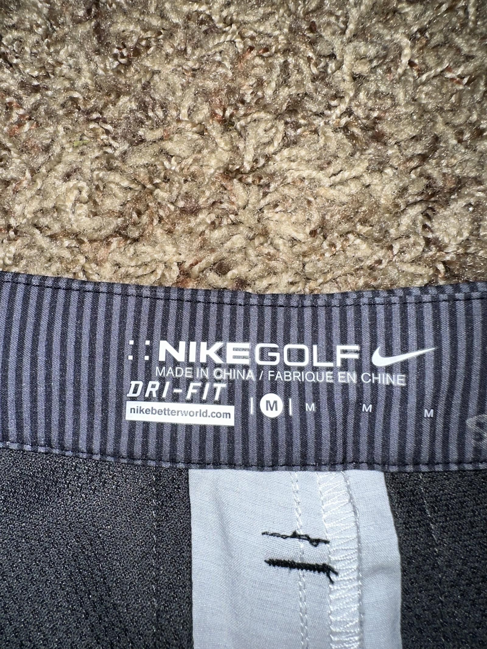 Nike Nike Golf Big Kids (Boy’s) Dri Fit Standard Fit Gray Black Striped Shorts Sample Size US 26 / EU 42 - 6 Thumbnail