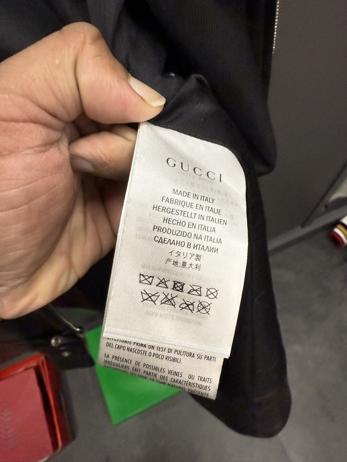 Gucci Gucci Brown Leather Motorcycle Jacket Size 44 Size US S / EU 44-46 / 1 - 3 Thumbnail