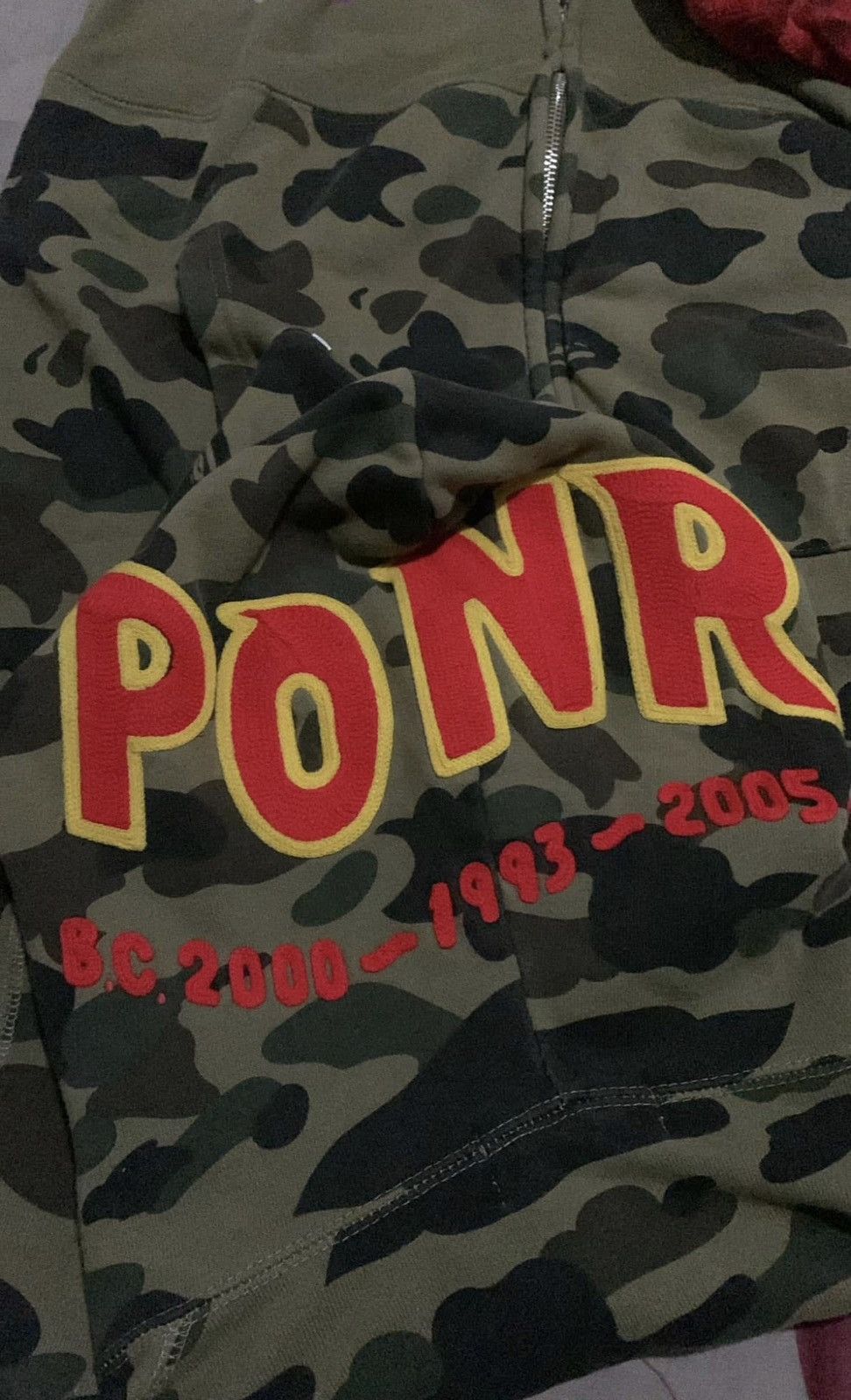 Bape Bape ponr camo Size US L / EU 52-54 / 3 - 2 Thumbnail
