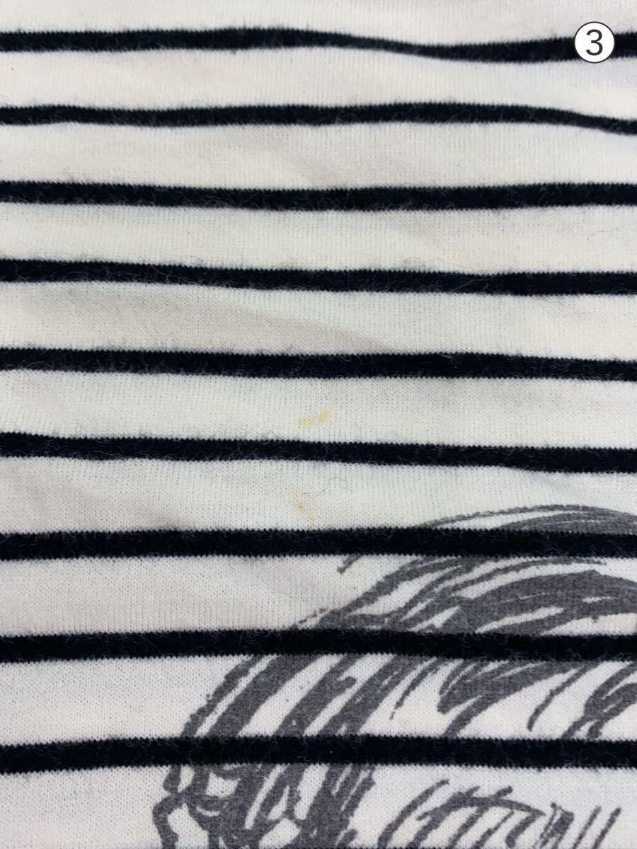 Yohji Yamamoto Skull Striped Long Sleeve Tee Size US L / EU 52-54 / 3 - 6 Thumbnail