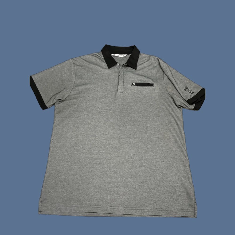 TravisMathew Travis Mathew Polo Shirt XL Men Black Golf Short Sleeve Collared Button Logo Casual Size US XL / EU 56 / 4 - 1 Thumbnail