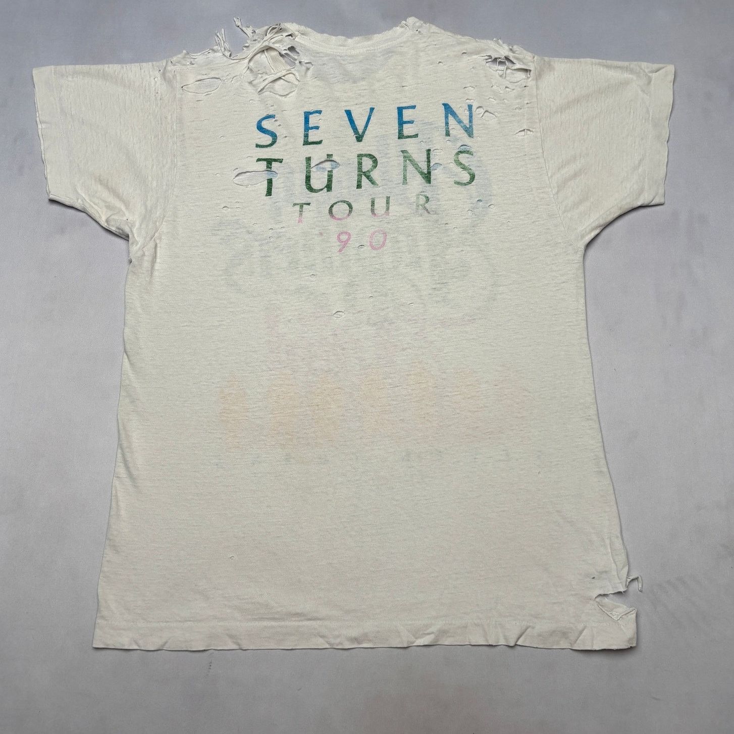 Vintage Vintage 1990 Allman Brothers Seven Turns Tour Shirt 20x27 Size US M / EU 48-50 / 2 - 4 Thumbnail