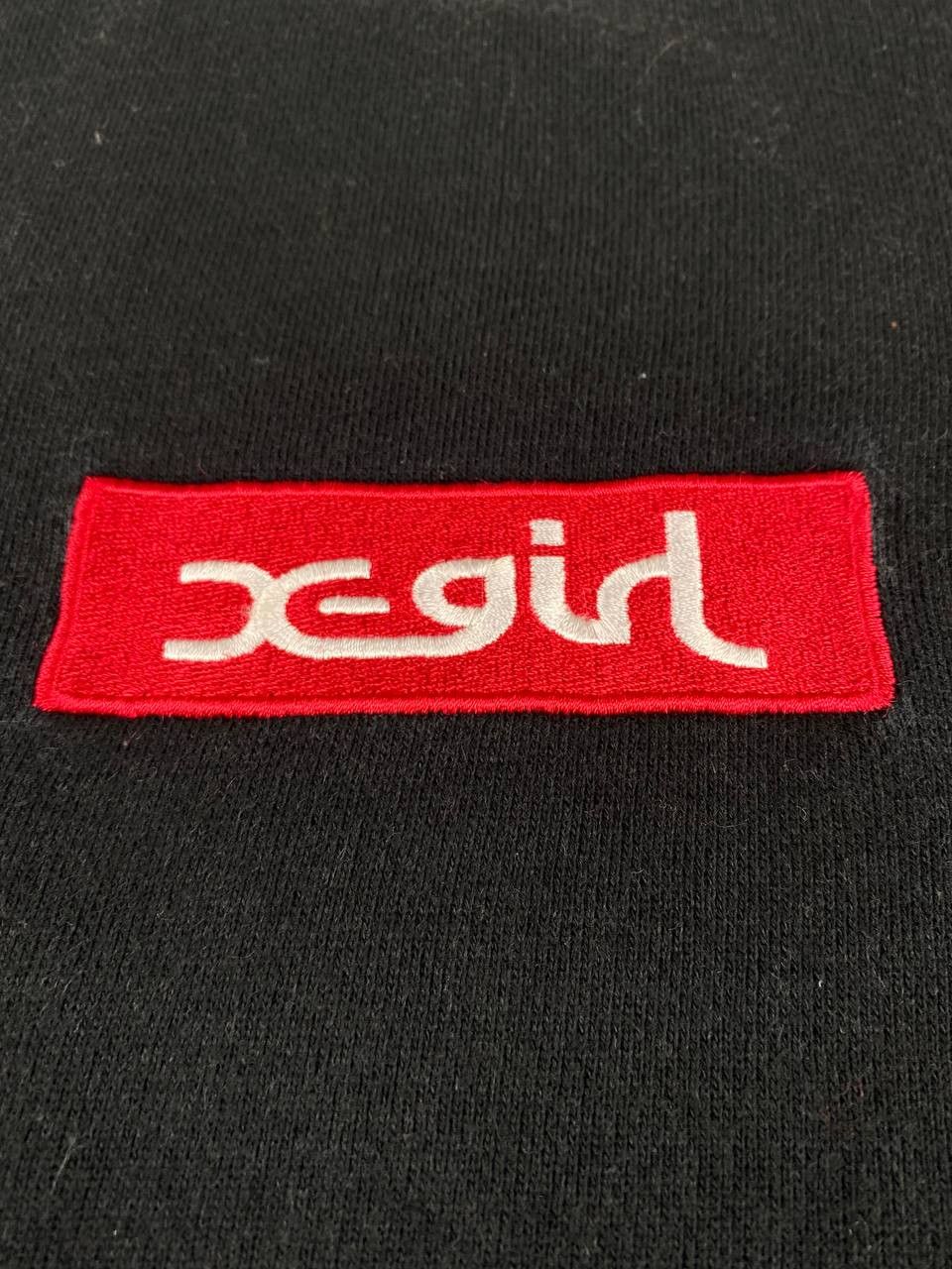 Japanese Brand x girl box logo japanese brand crop top sweatshirt Size L / US 10 / IT 46 - 3 Thumbnail