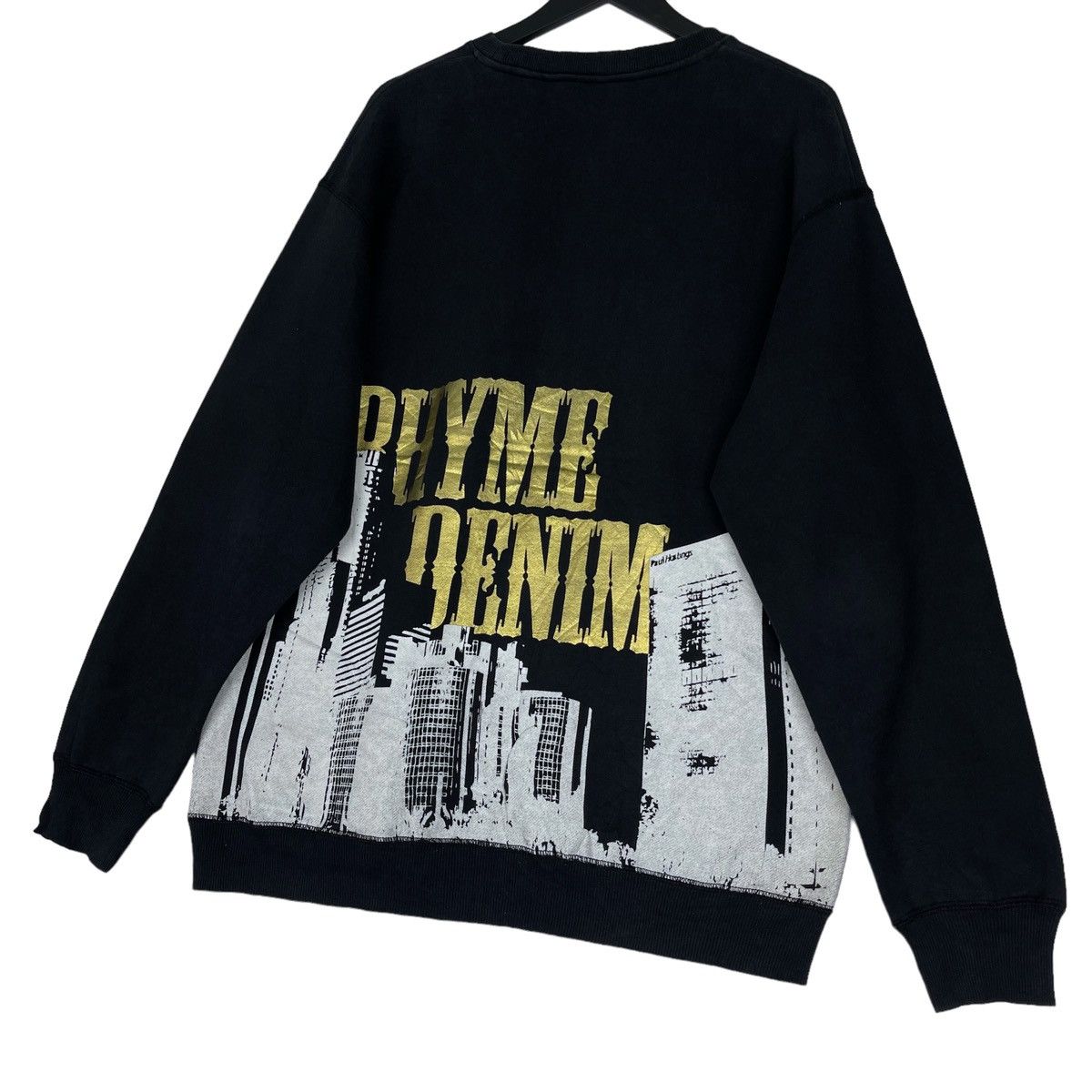 Vintage Vintage Krhyme Denim All Over Print Crewneck Sweatshirt Size US XL / EU 56 / 4 - 5 Thumbnail