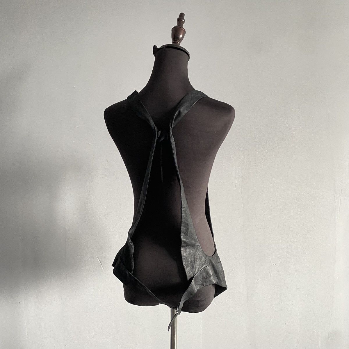 Ann Demeulemeester SS2012 Ann Demeulemeester Leather Sample Vest Holster Size 38R - 10 Thumbnail