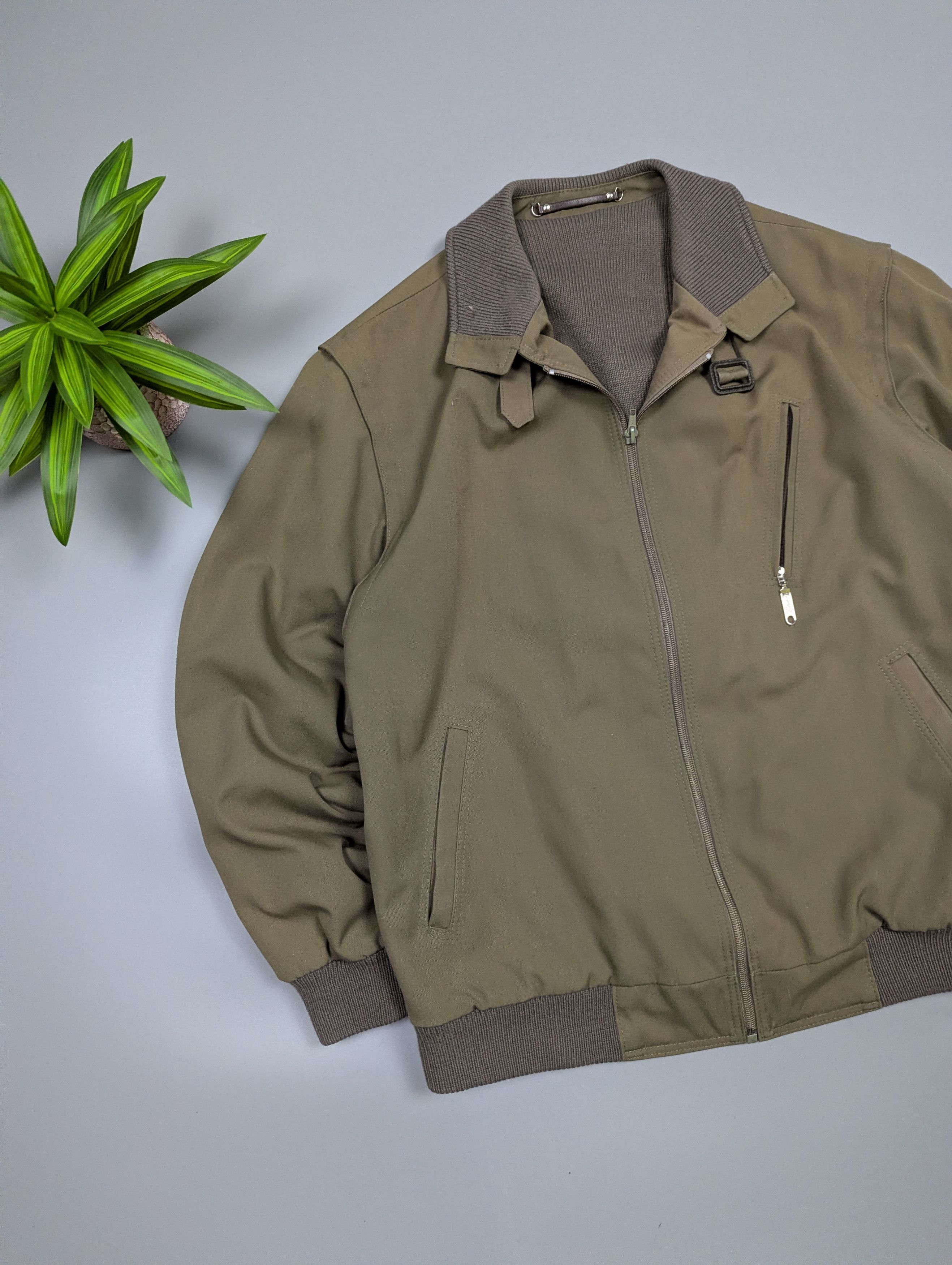 Vintage Vintage MA-1 Bomber Jacket Olive Military Flight Style Opti Size US M / EU 48-50 / 2 - 3 Thumbnail