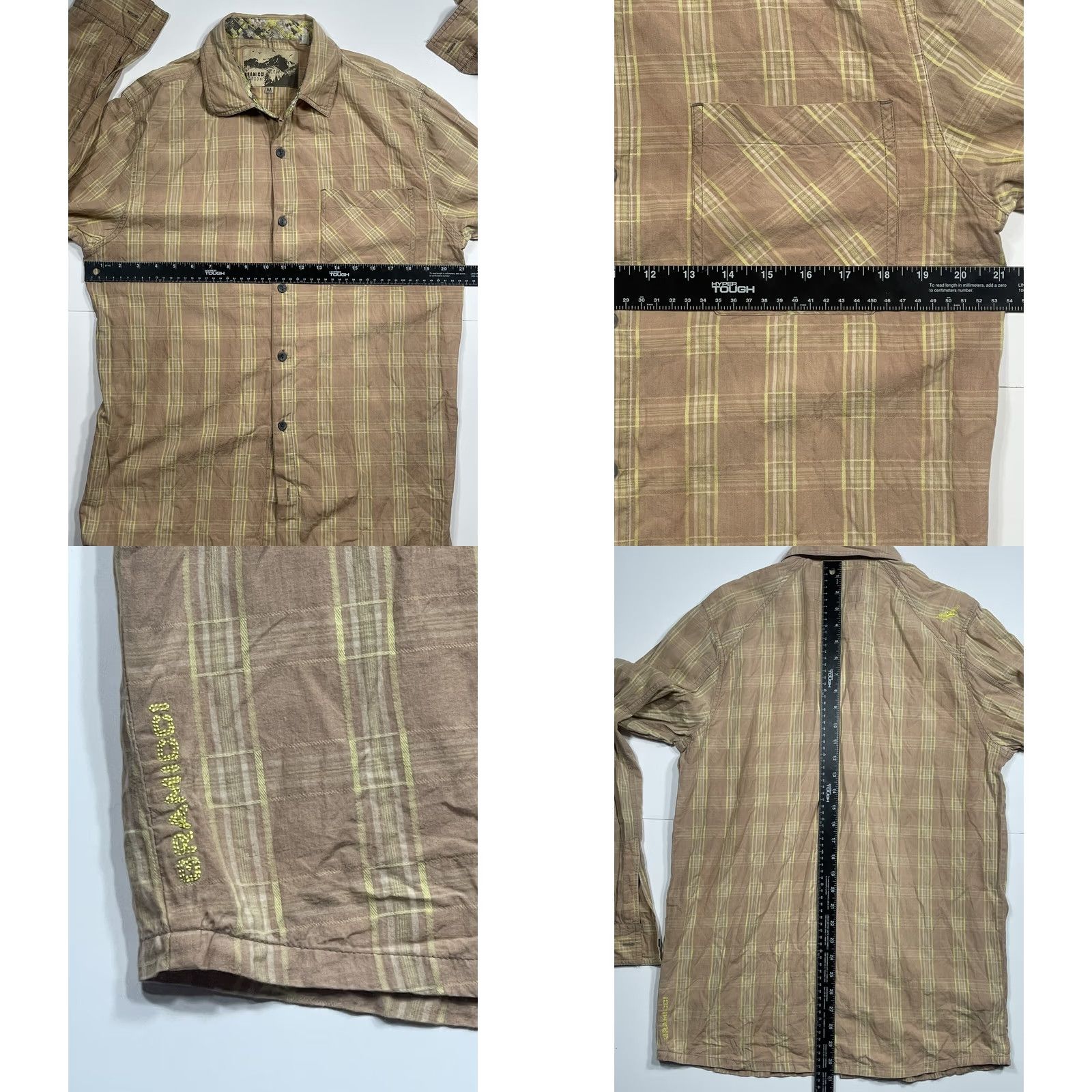 Gramicci Gramicci Shirt Men’s M Medium Multi Color Plaid Long Sleeve Button Up Flannel Size US M / EU 48-50 / 2 - 8 Thumbnail