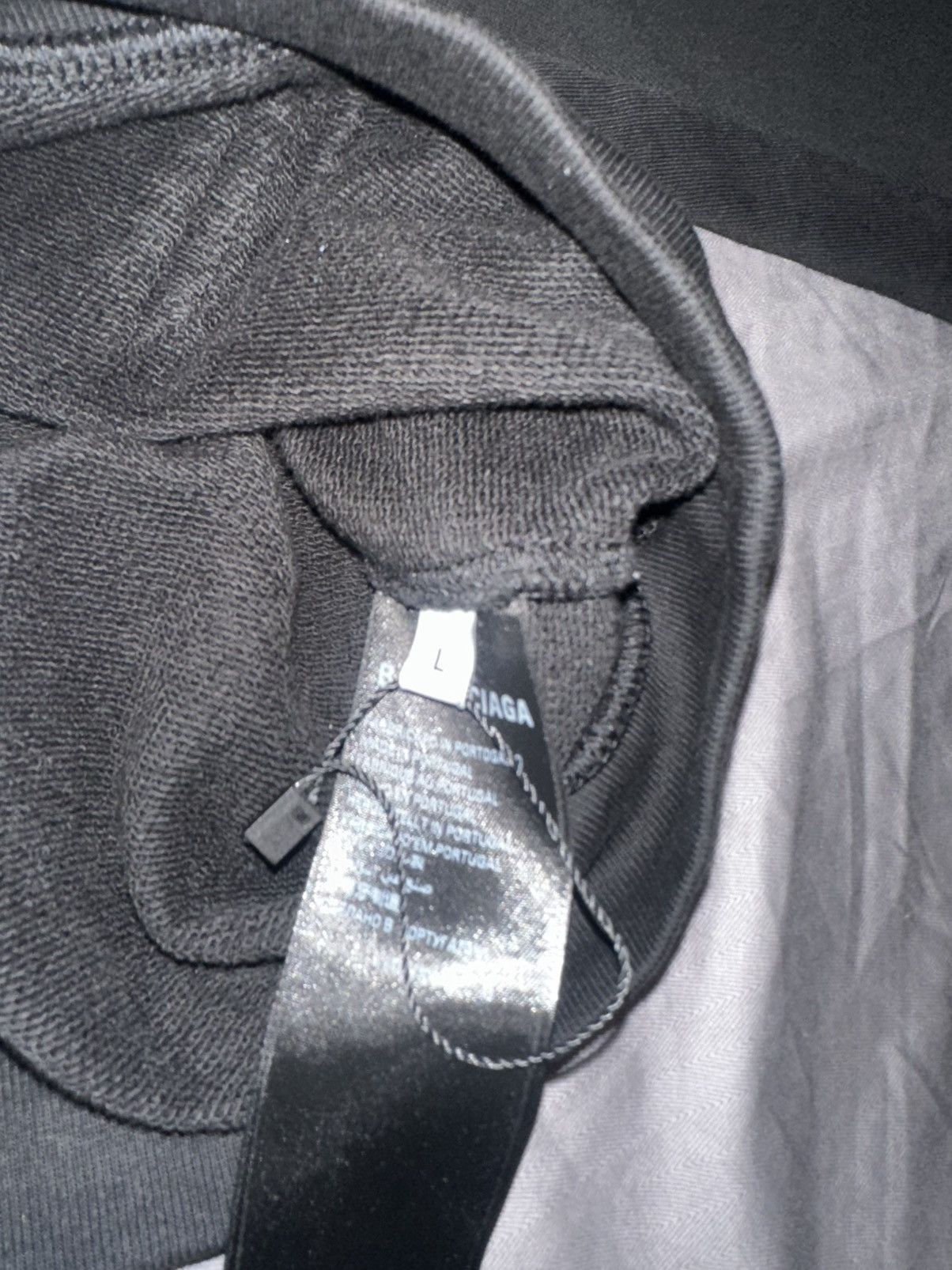 Balenciaga Plain Logo Hoodie