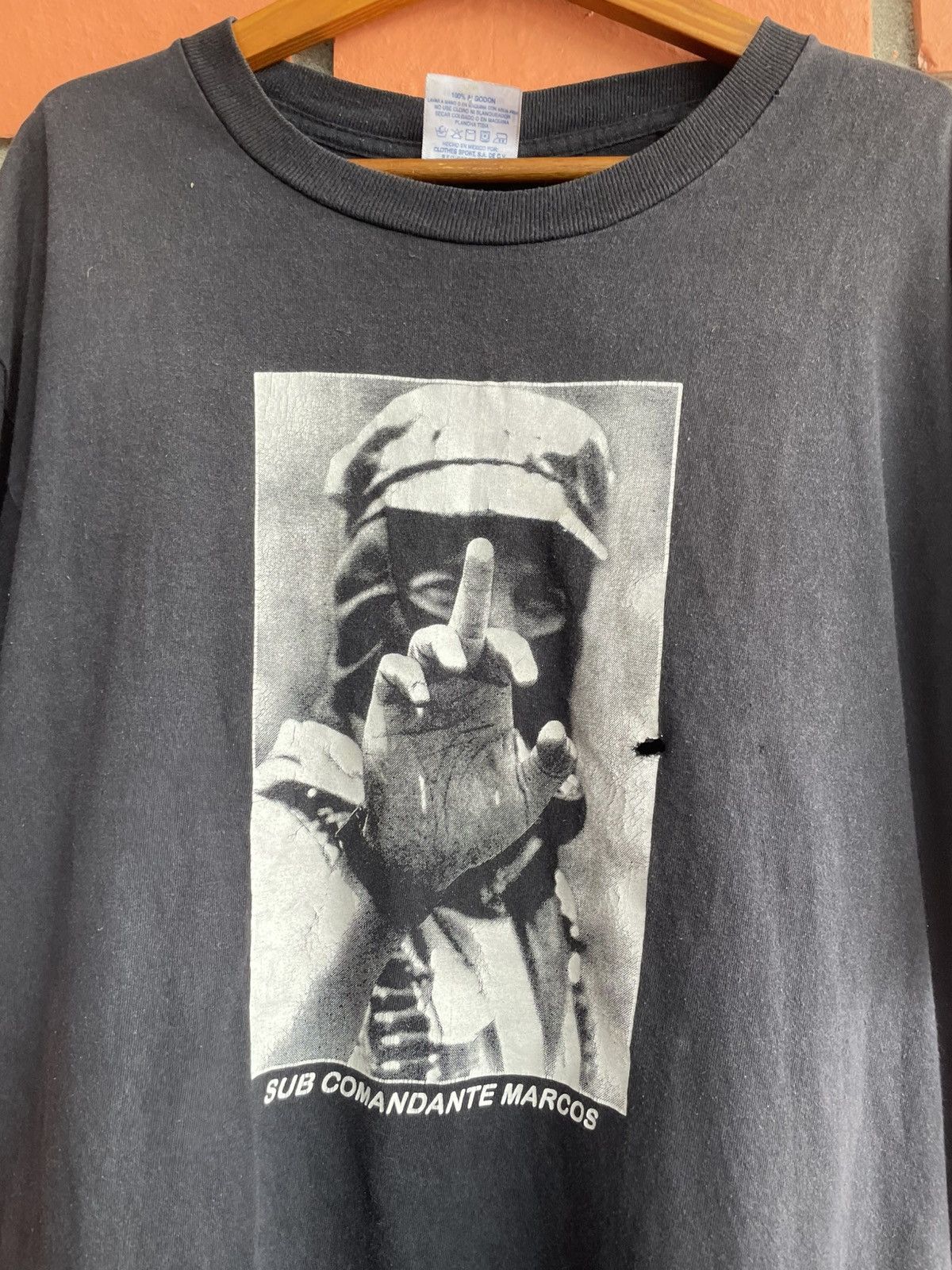 Vintage Vintage EZLN Himno Che Guevara Shirt Zapatista Distressed M Size US M / EU 48-50 / 2 - 2 Thumbnail