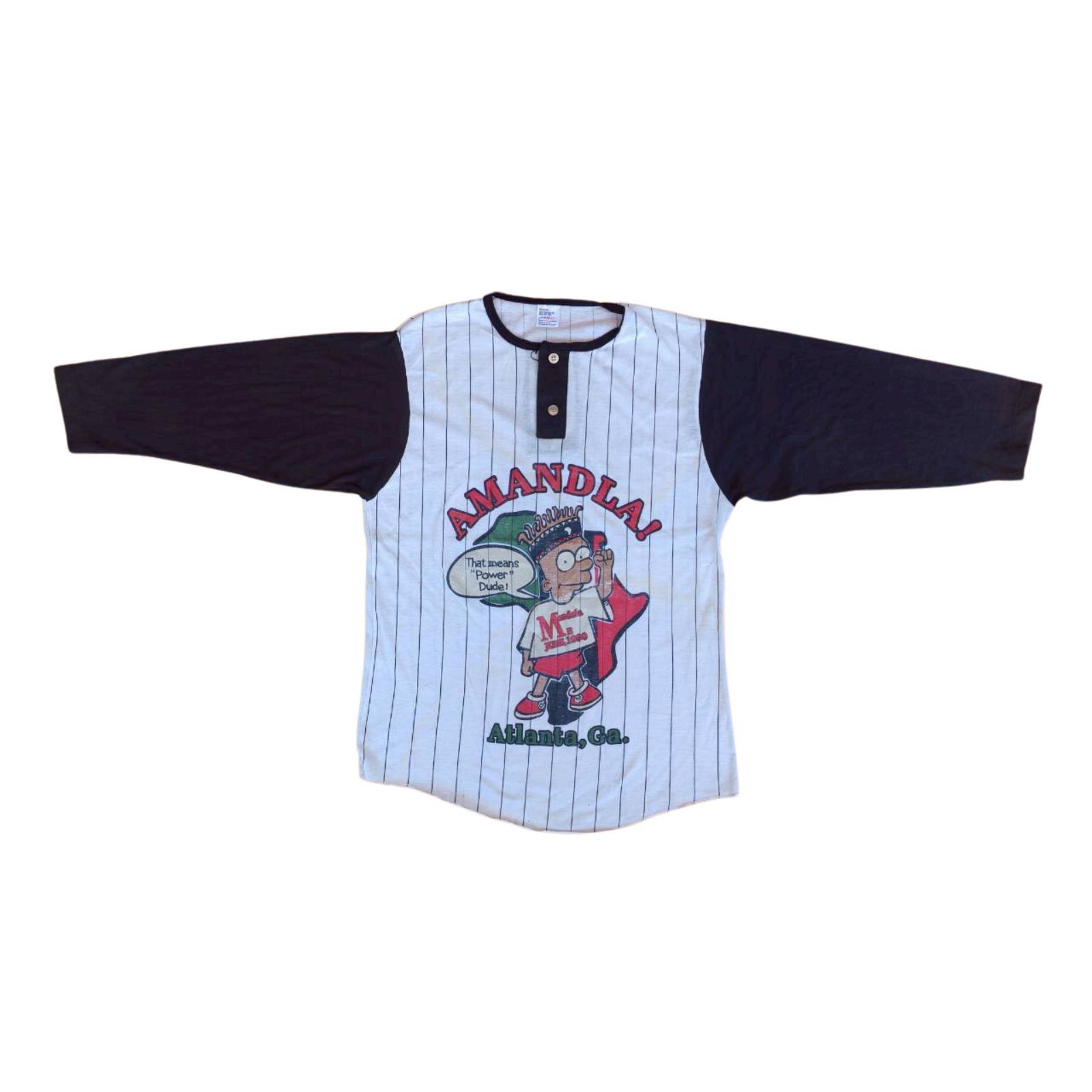 Other Bart Simpson Nelson Mandela Rare 1990 3/4 Long Sleeve #1 Size US S / EU 44-46 / 1 - 1 Thumbnail