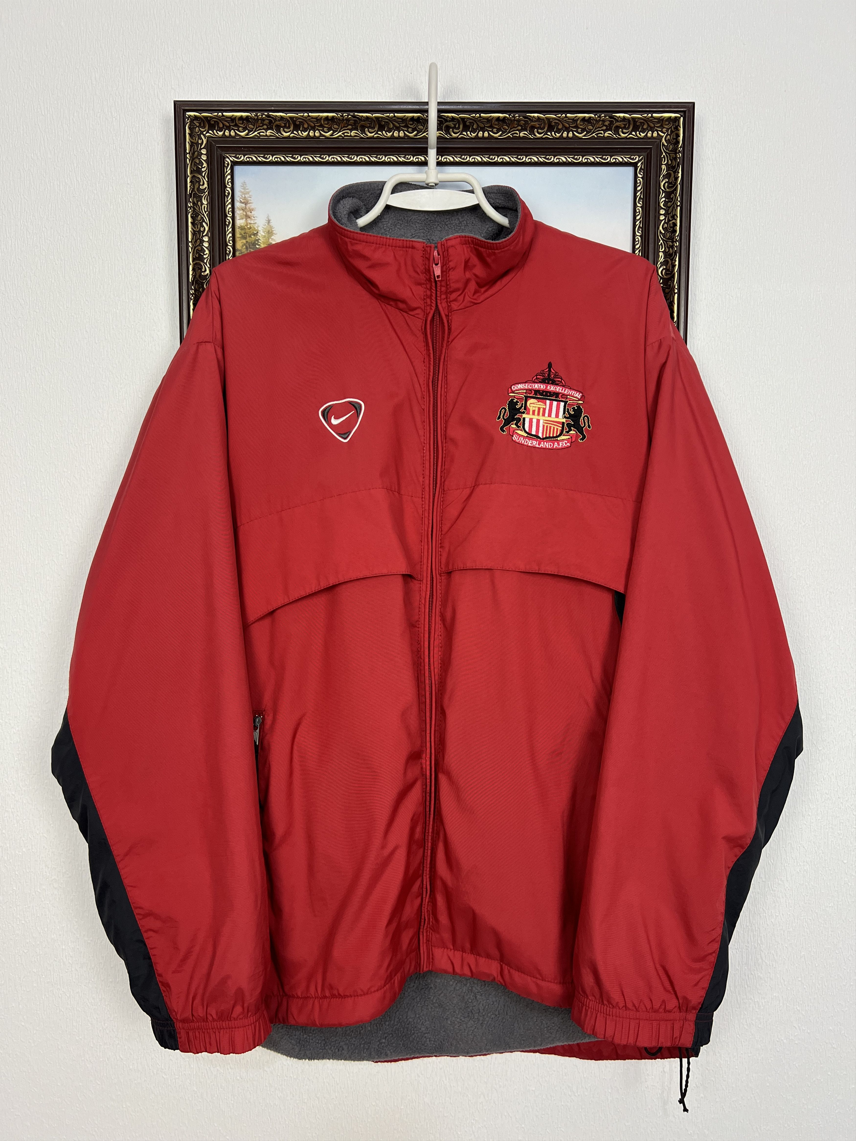 Nike Vintage Sunderland Football Jacket Track Top Padded Warm Size US XL / EU 56 / 4 - 1 Thumbnail
