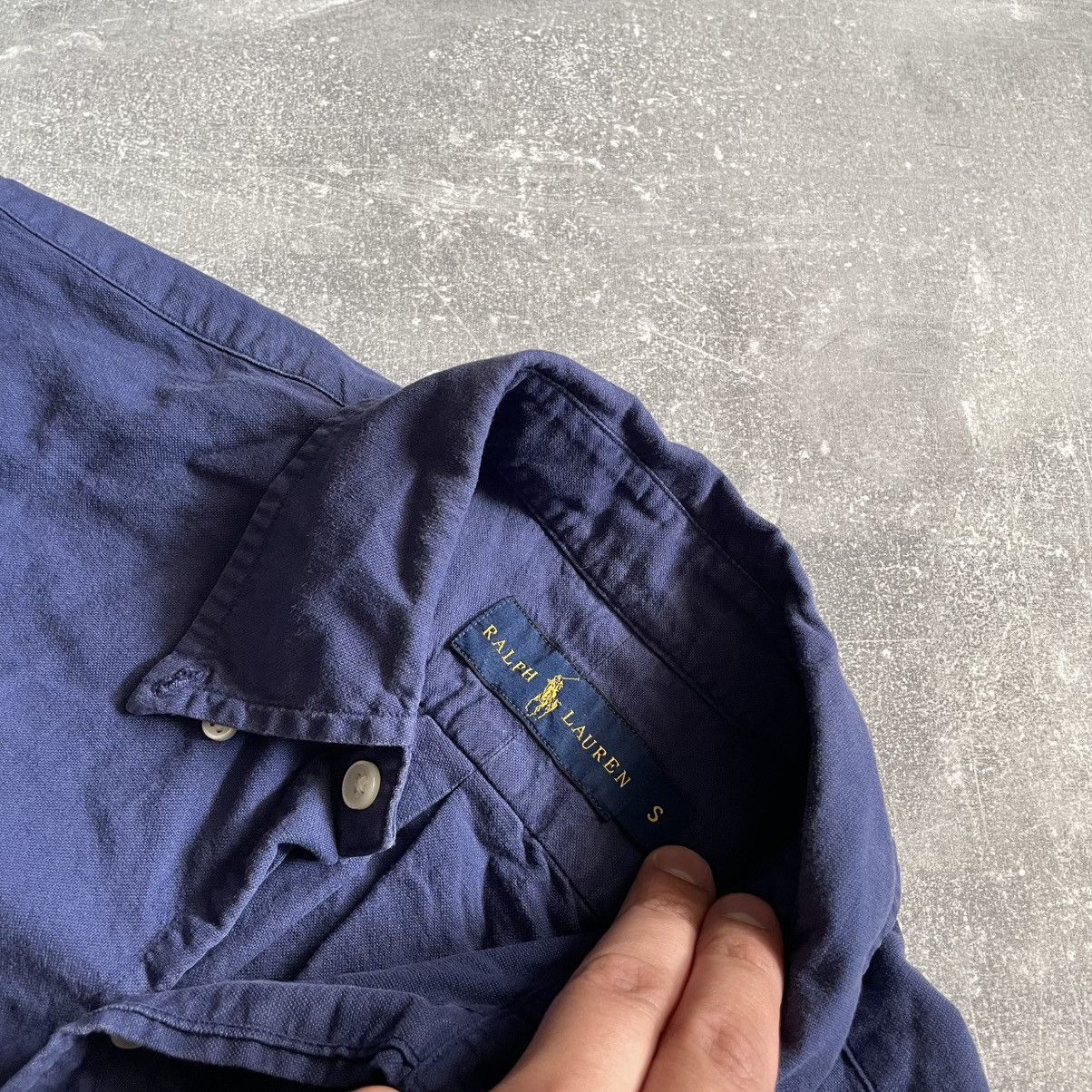 Polo Ralph Lauren VTG 90s Polo Ralph Lauren Thick plaid Button Shirt flannel Size US S / EU 44-46 / 1 - 2 Thumbnail