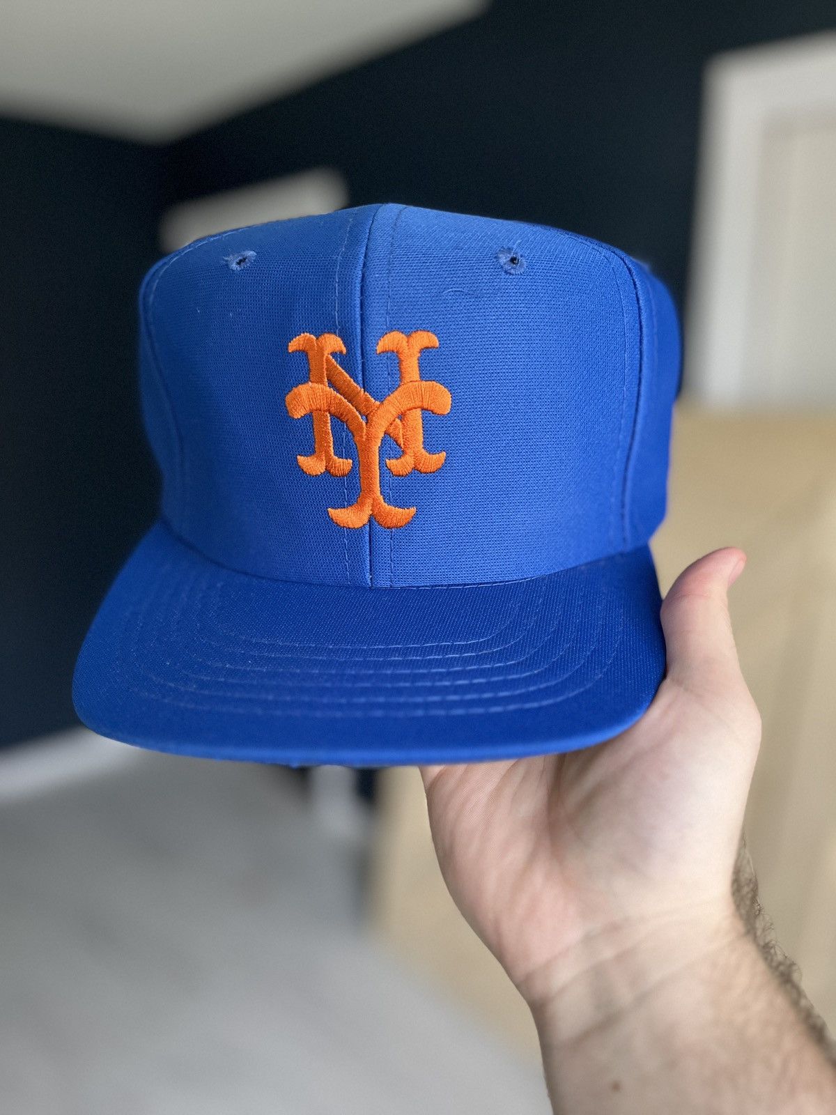 Sports Specialties Vintage 90’s New York Mets MLB SnapBack Hat Size ONE SIZE - 1 Thumbnail