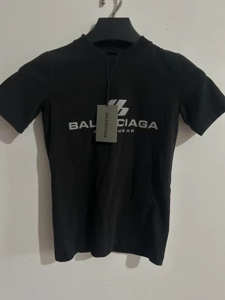 Balenciaga Balenciaga 3M Reflective Letter Print Short Sleeve T-Shirt Size US L / EU 52-54 / 3 - 1 Thumbnail