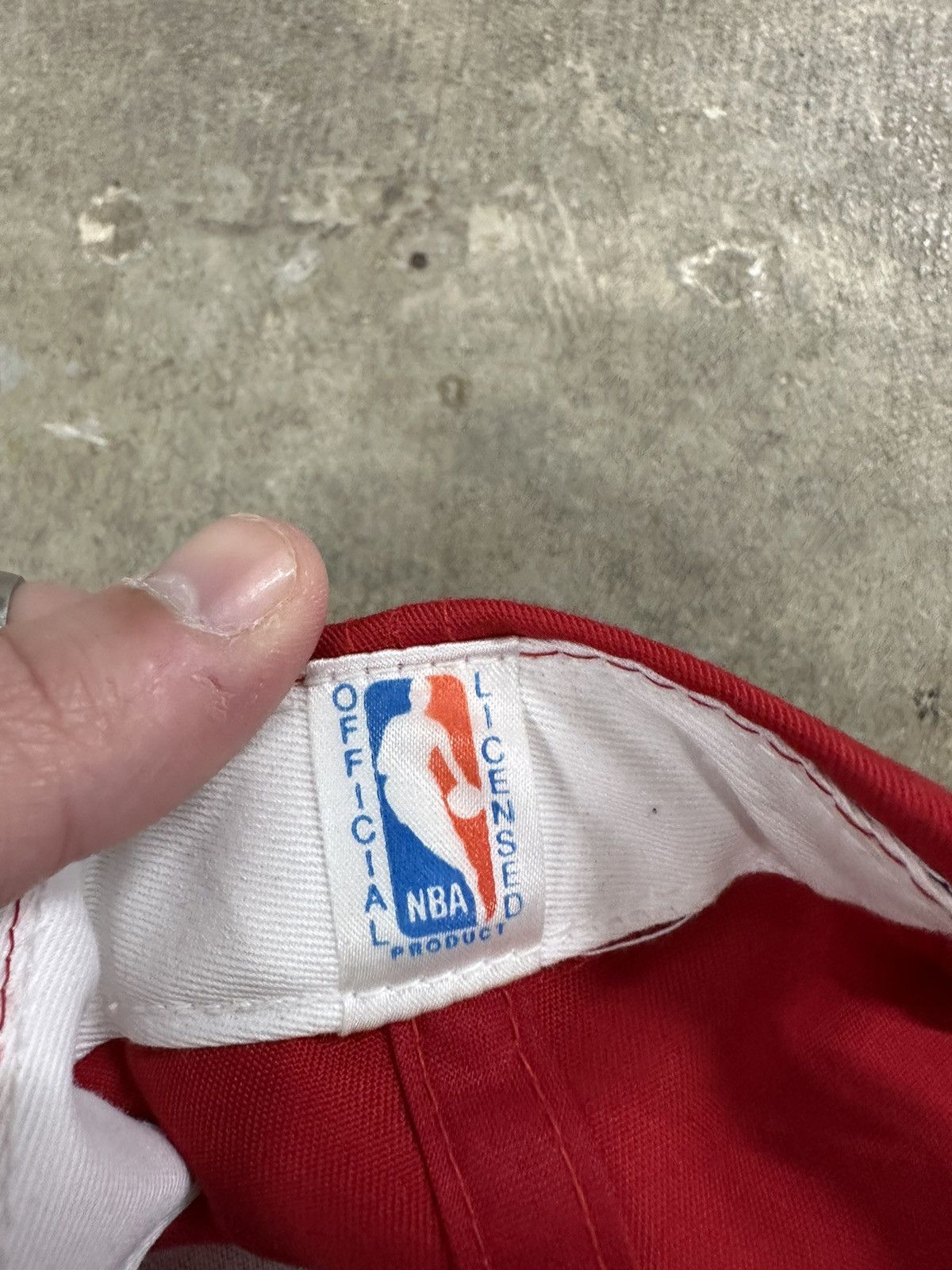 NBA × Sports Specialties × Vintage Vintage 90s Sports Specialties Houston Rockets Twill Hat Cap Size ONE SIZE - 9 Thumbnail