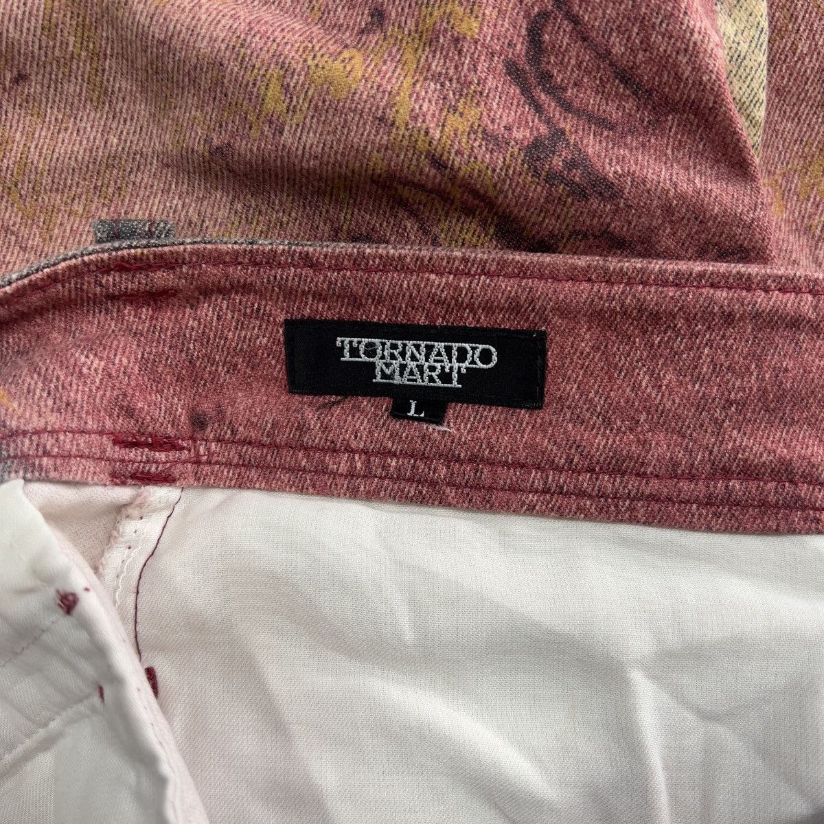 Tornado Mart 00's Archive Tornado Mart Flared Pants Y2K Super Rare Denim Size US 33 - 9 Thumbnail