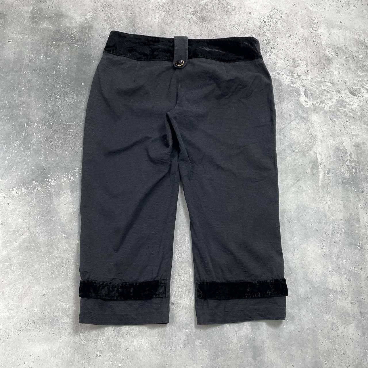 Dolce & Gabbana Vintage Dolce & Gabbana Formal Long Shorts With Velour Trim Size 30" / US 8 / IT 44 - 2 Thumbnail