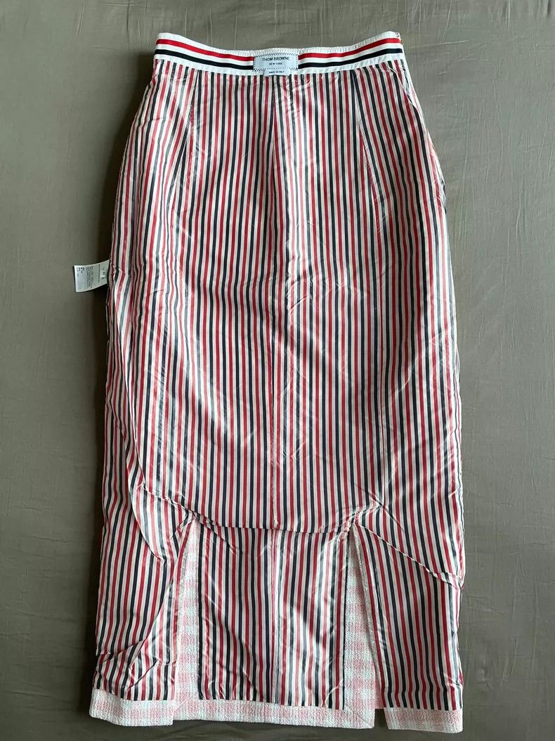 Thom Browne Thom Browne Fingernail long baggy skirt Size 26" / US 2 / IT 38 - 3 Thumbnail