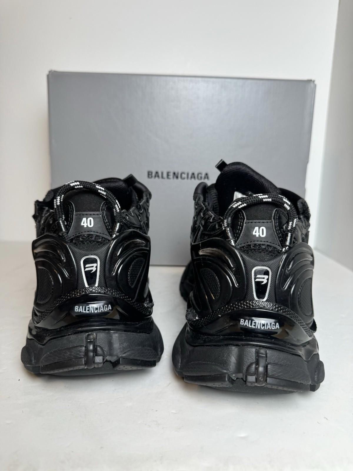 Balenciaga Balenciaga Runner Sneaker Black SZ 40/7 US New w/ Box Defect Size US 7 / IT 37 - 4 Thumbnail