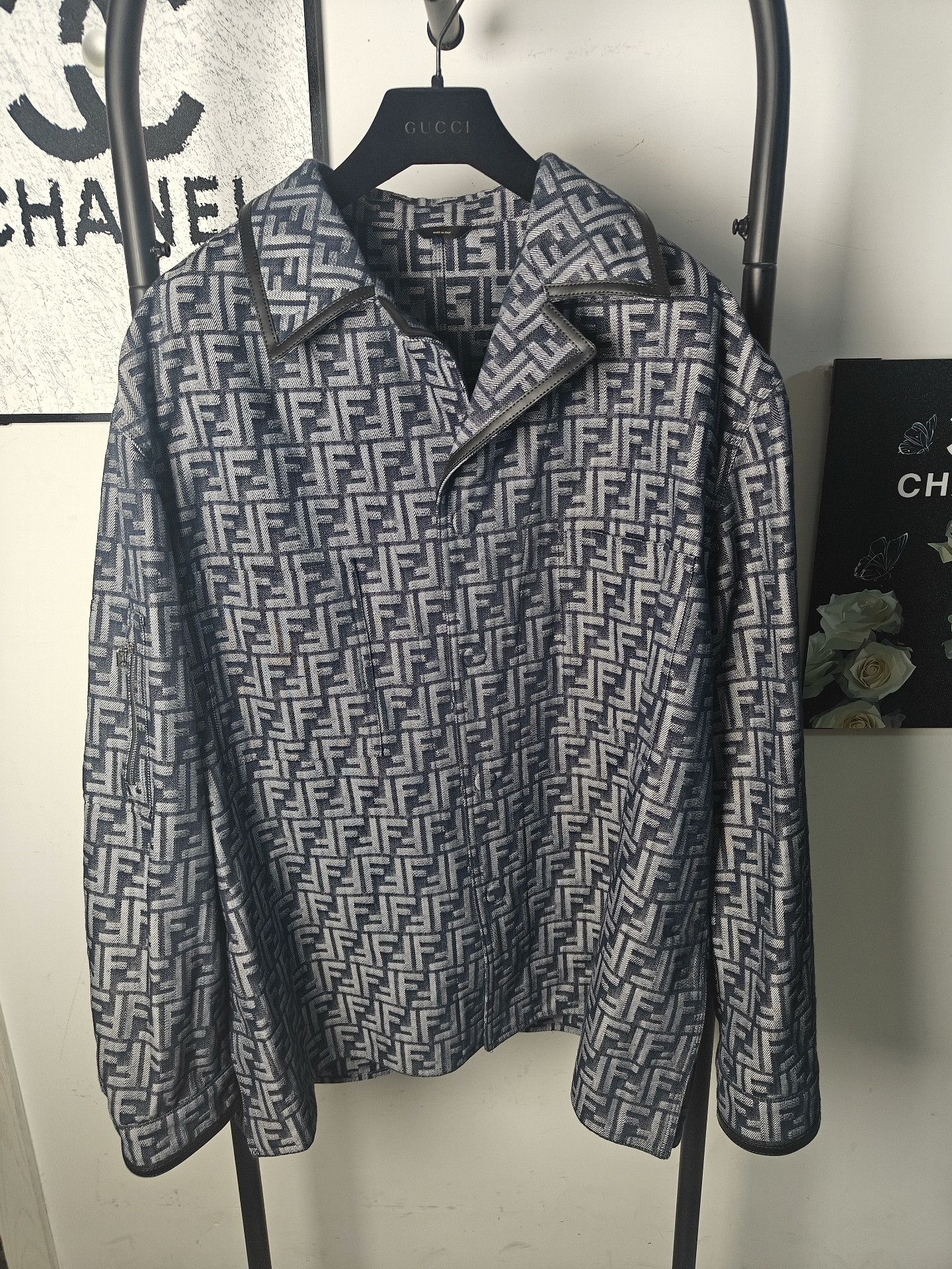 Fendi Fendi Denim White Light Jacket xl Men Size US XL / EU 56 / 4 - 1 Thumbnail
