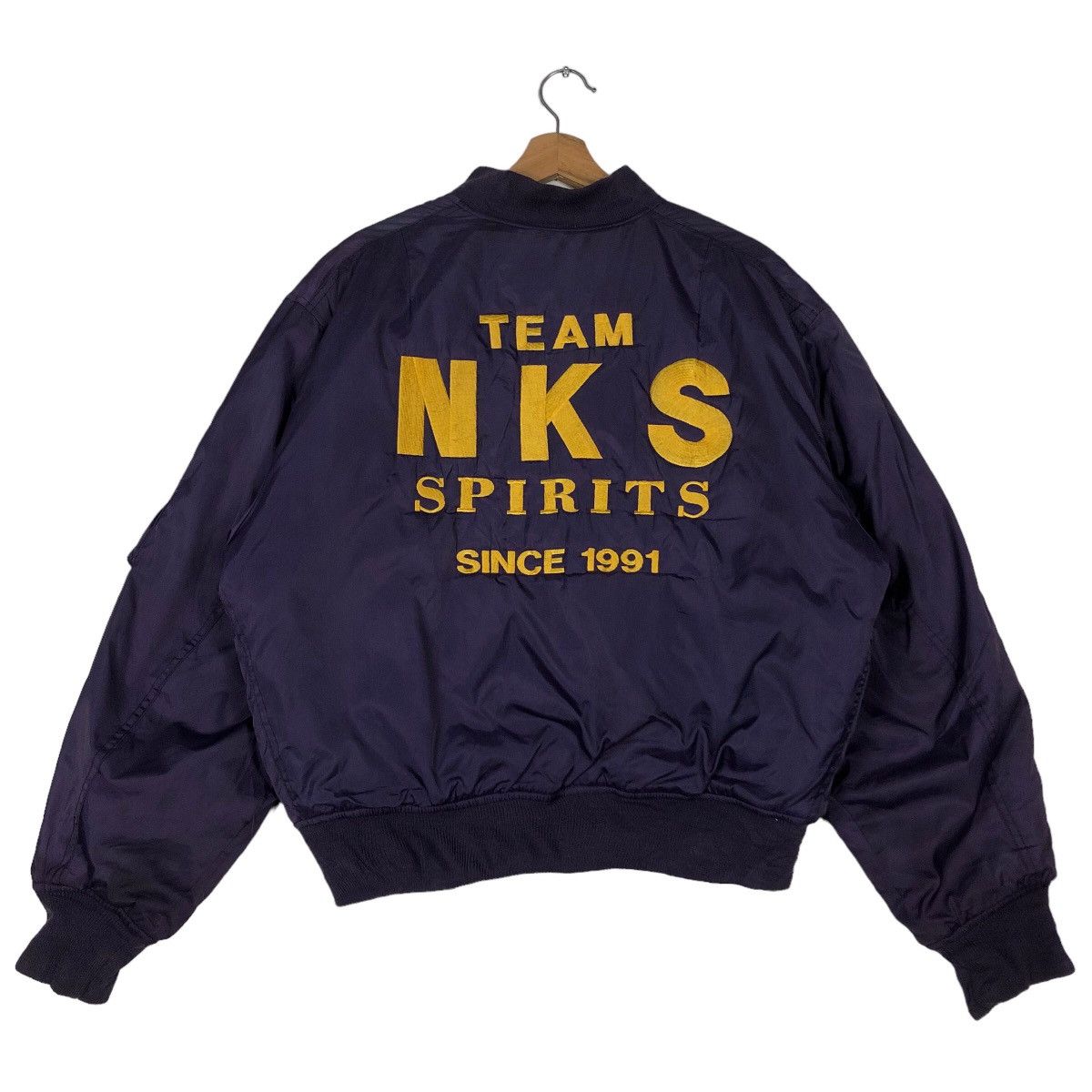 Hein Gericke 🔥90’s Vintage Bomber Jacket NKS Team Racing Big Logo Size US M / EU 48-50 / 2 - 1 Thumbnail