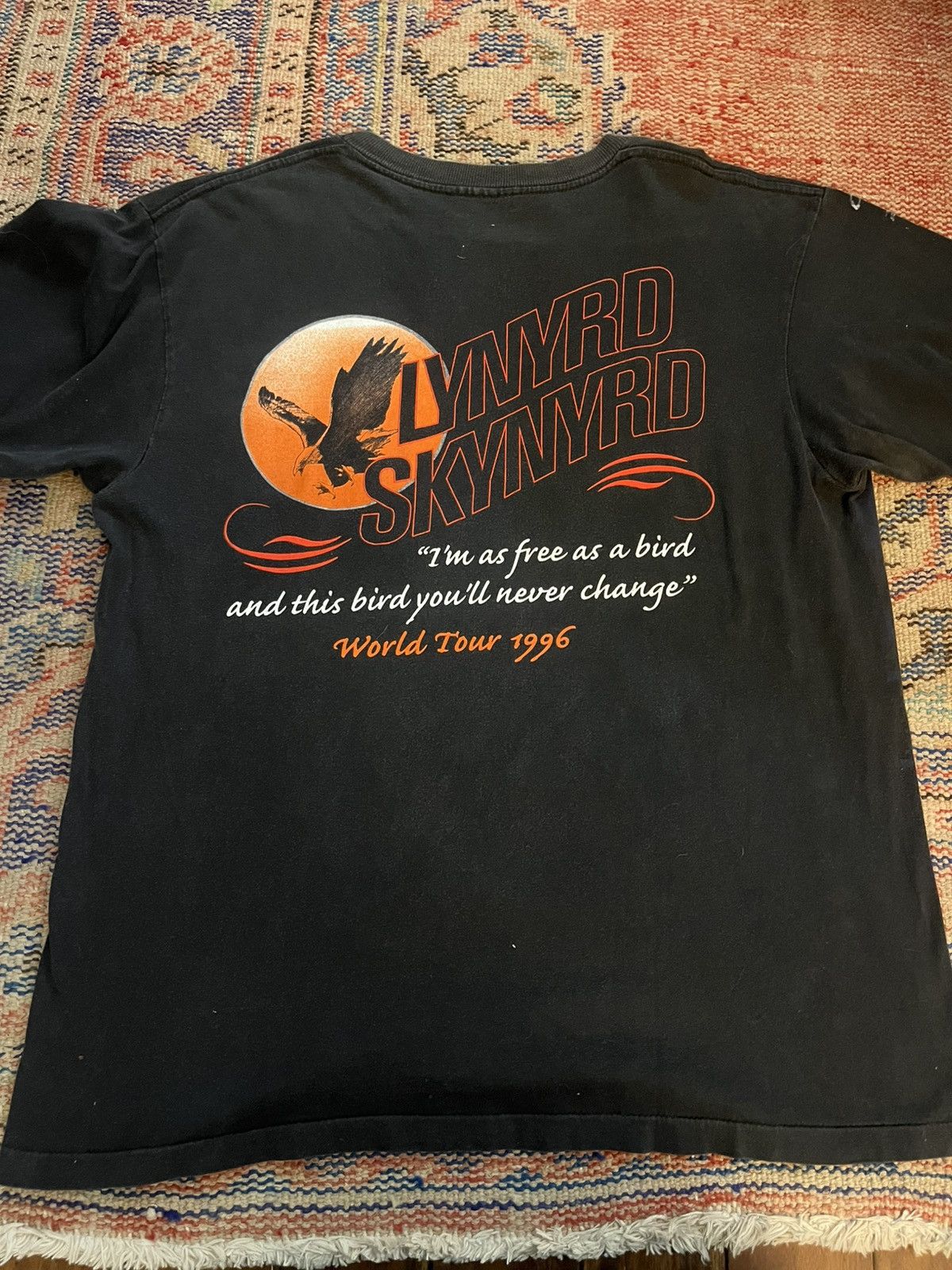 Vintage Lynyrd Skynyrd Free Bird 1996 concert shirt Size US XL / EU 56 / 4 - 8 Thumbnail