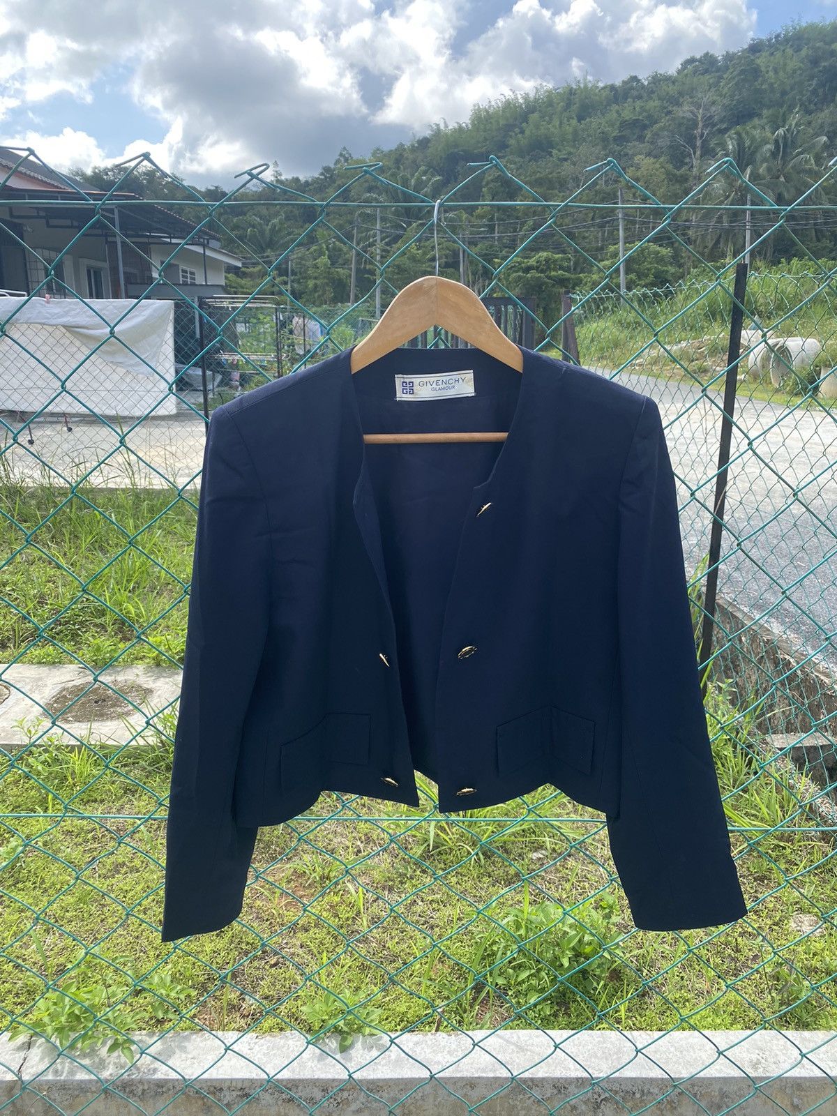 Vintage Givenchy Glamour Cropped