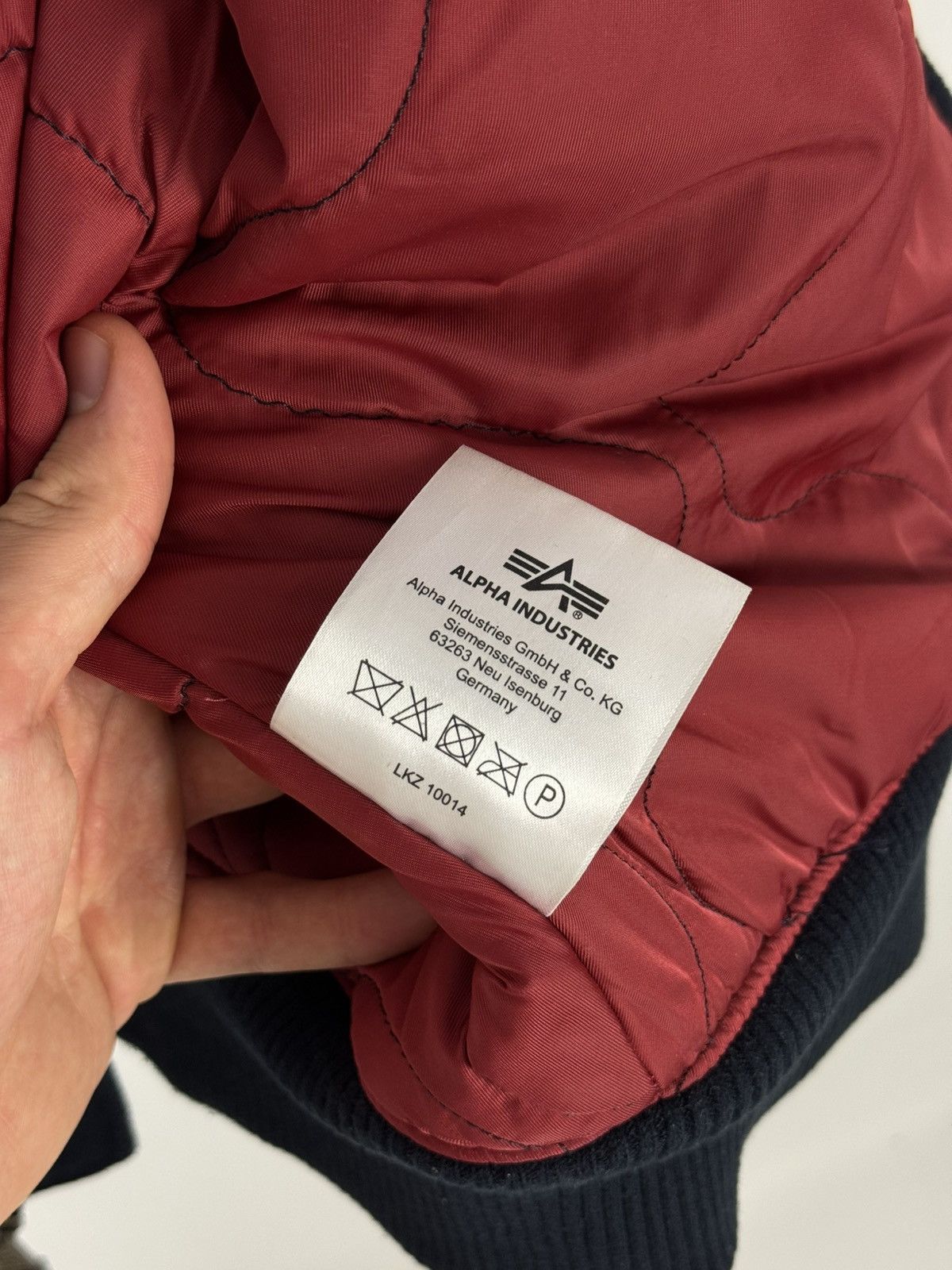 Alpha Industries Alpha Industries Wool Winter Navy Bomber Size US M / EU 48-50 / 2 - 17 Thumbnail