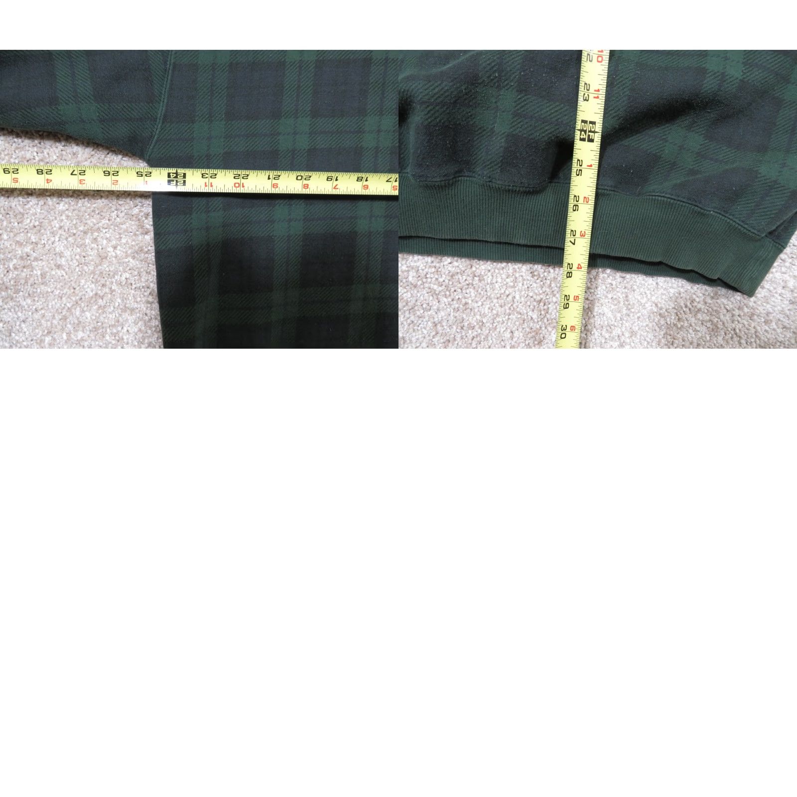 Big Dogs VINTAGE Big Dogs Sweater Shirt Mens M Green Plaid Golf Crew Neck Long Sleeve Pullover Heavyweight 90s Y2K Fall Winter Spring Size US M / EU 48-50 / 2 - 8 Thumbnail