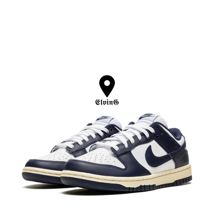Kids Dunk Low 'Midnight Wheat Navy' (GS)