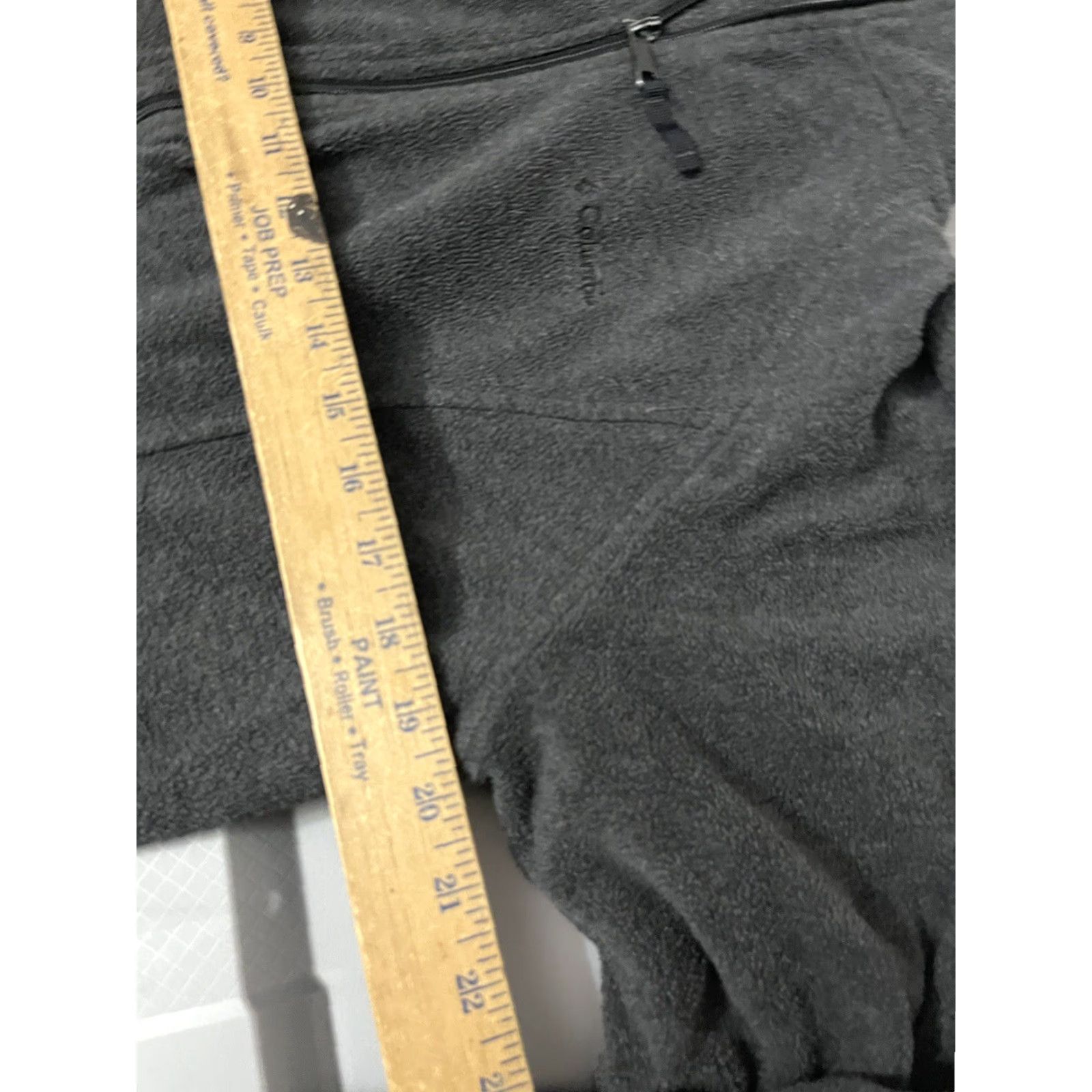 Vintage Columbia Fleece Sweater Full Zip Womens Size XL Mock Neck Charcoal Gray Size XL / US 12-14 / IT 48-50 - 5 Thumbnail