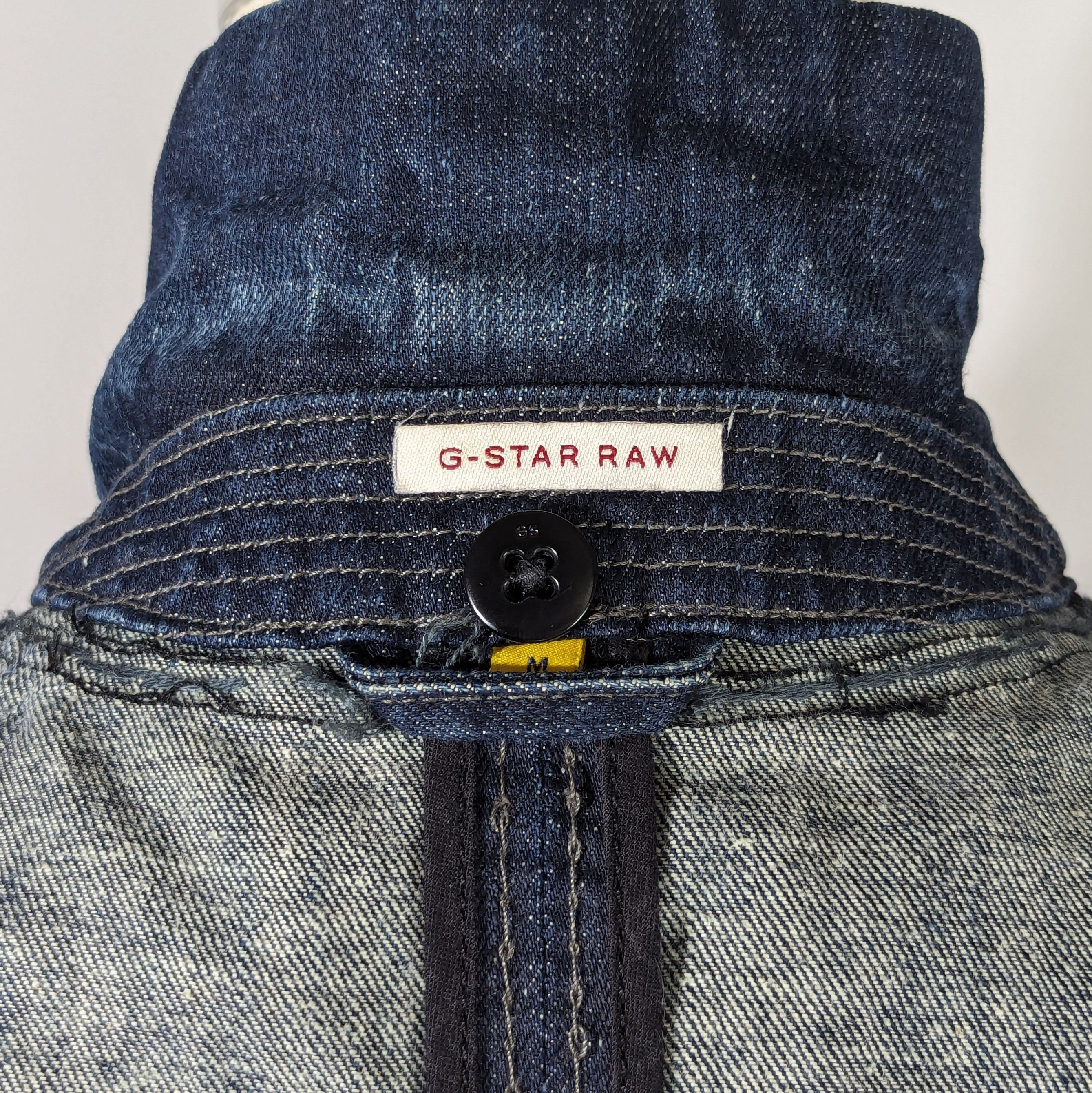 G-Star G-STAR RAW Re Worker Men's Denim Jacket Casual Clothing Size US M / EU 48-50 / 2 - 20 Thumbnail