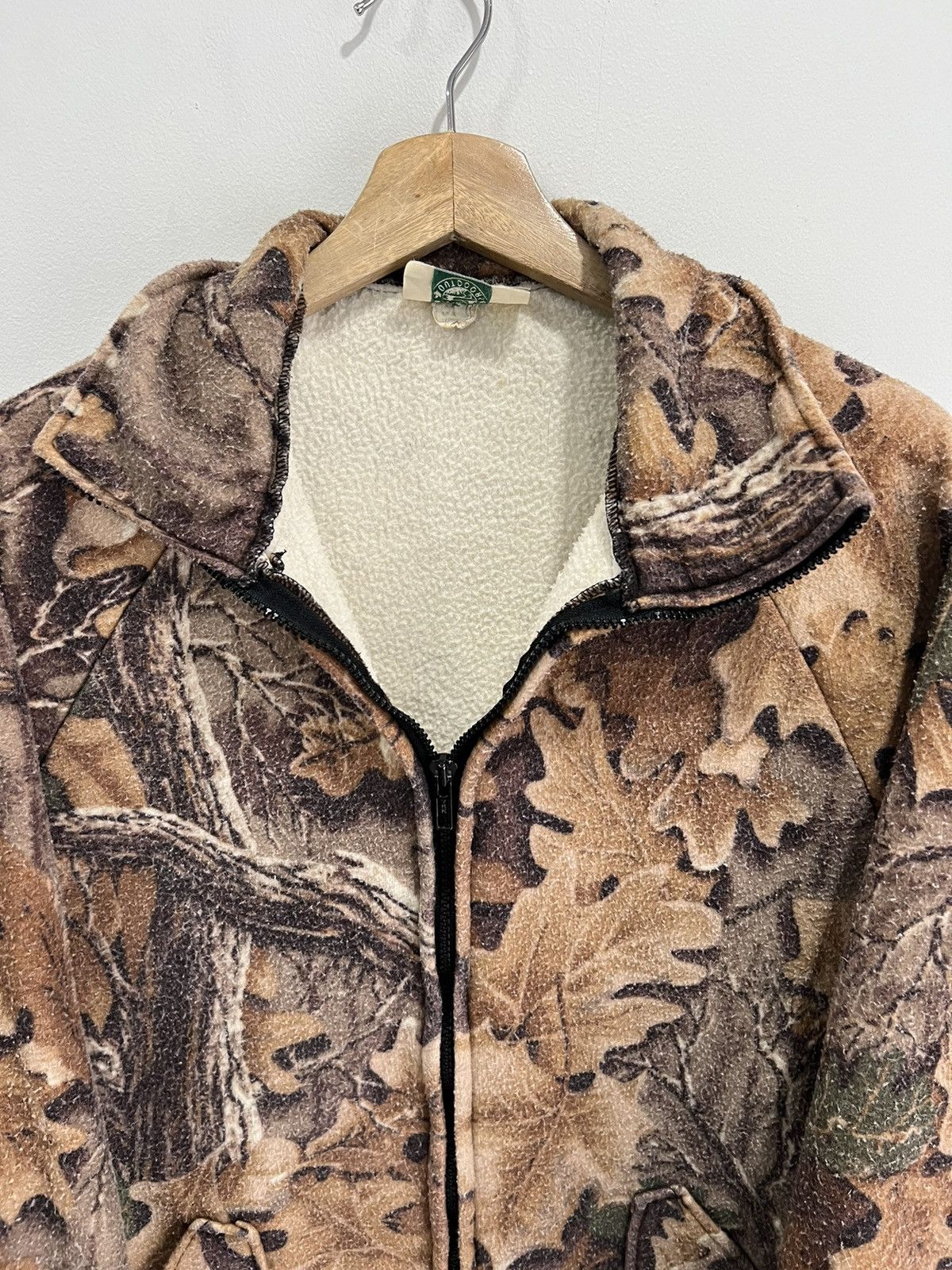 Vintage Vintage Camo Real Tree Fleece Sweater zip up Size US M / EU 48-50 / 2 - 5 Thumbnail