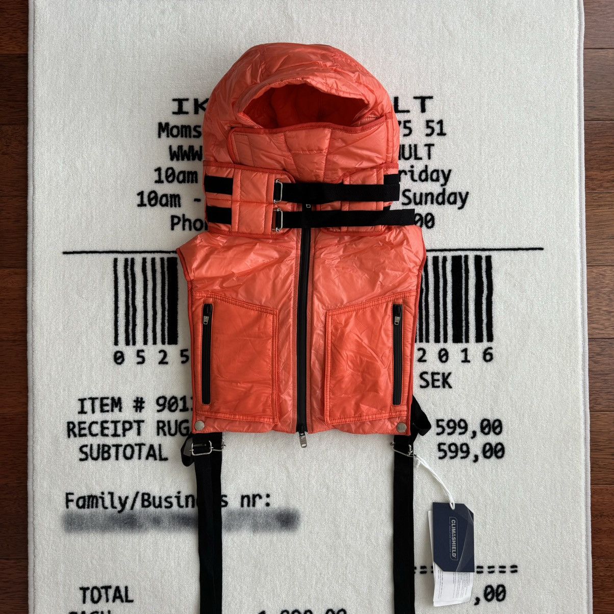 Takahiromiyashita The Soloist. × Undercover AW18 “Disorder/Order” Flight Bib Hoodie Size US M / EU 48-50 / 2 - 5 Thumbnail